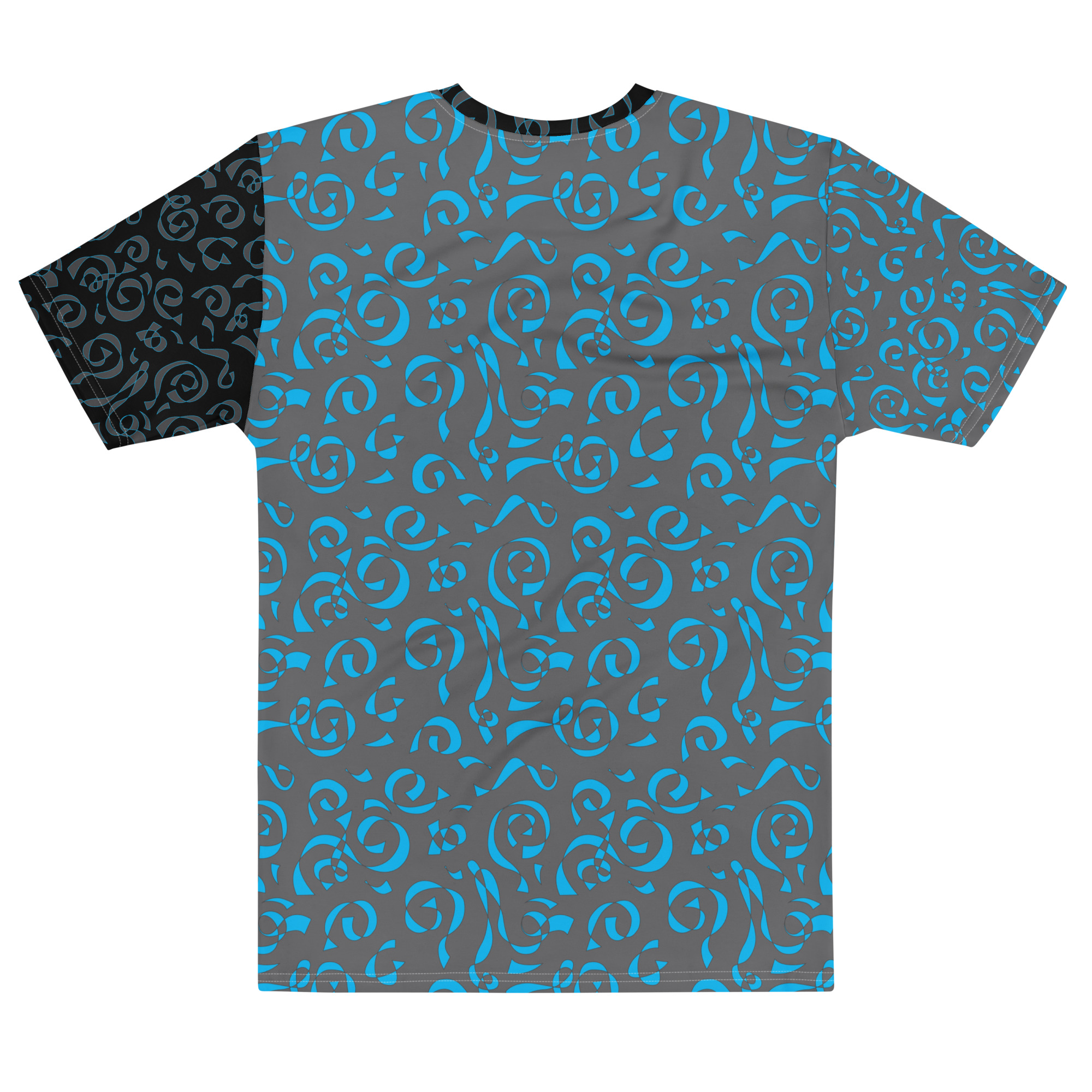 Circus Scribble Tattoo Unisex Crew Neck T-shirt - Image 3
