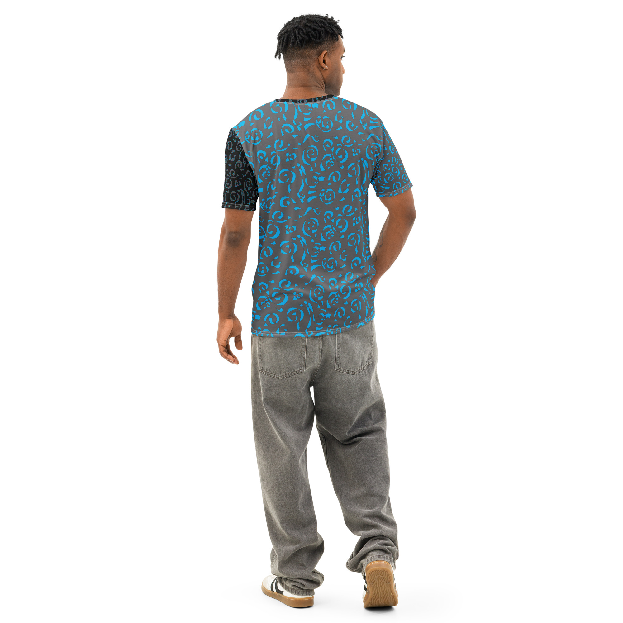 Circus Scribble Tattoo Unisex Crew Neck T-shirt - Image 4