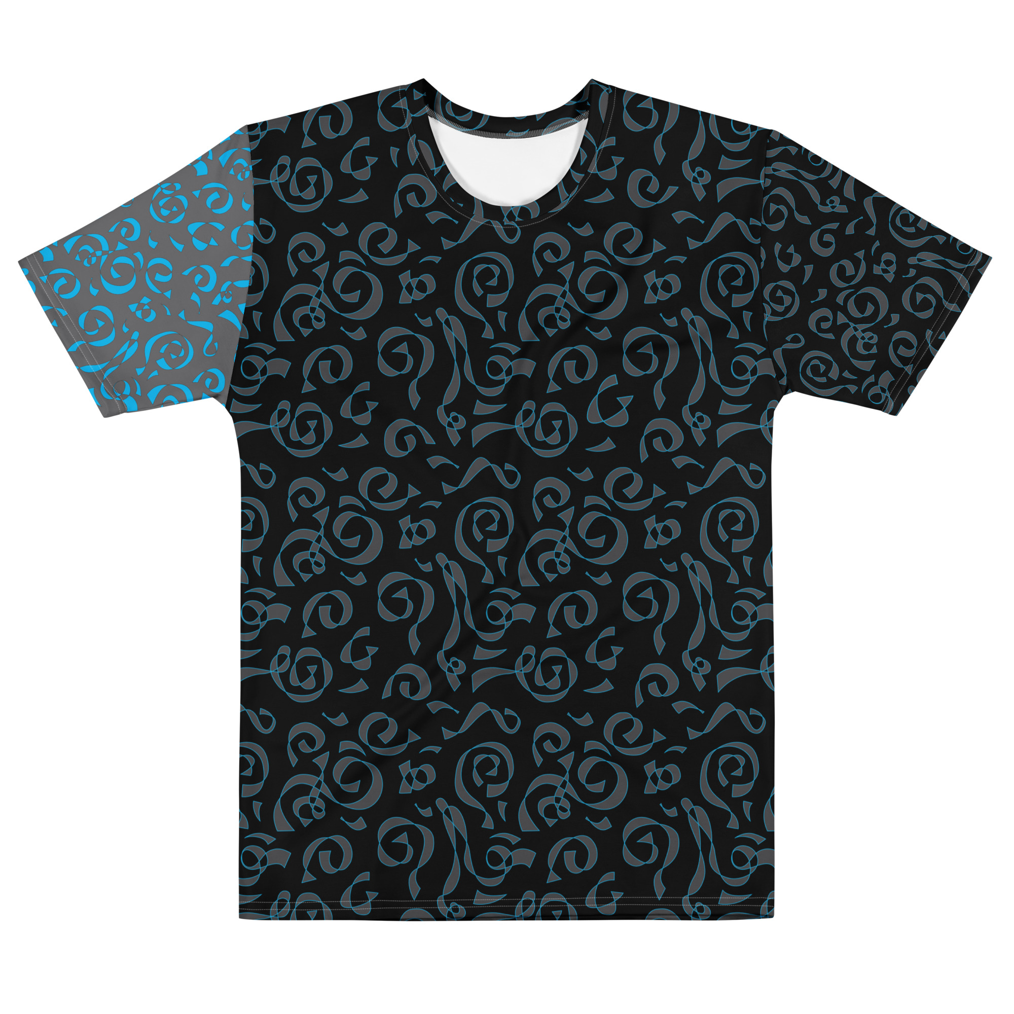Circus Scribble Tattoo Unisex Crew Neck T-shirt - Image 2