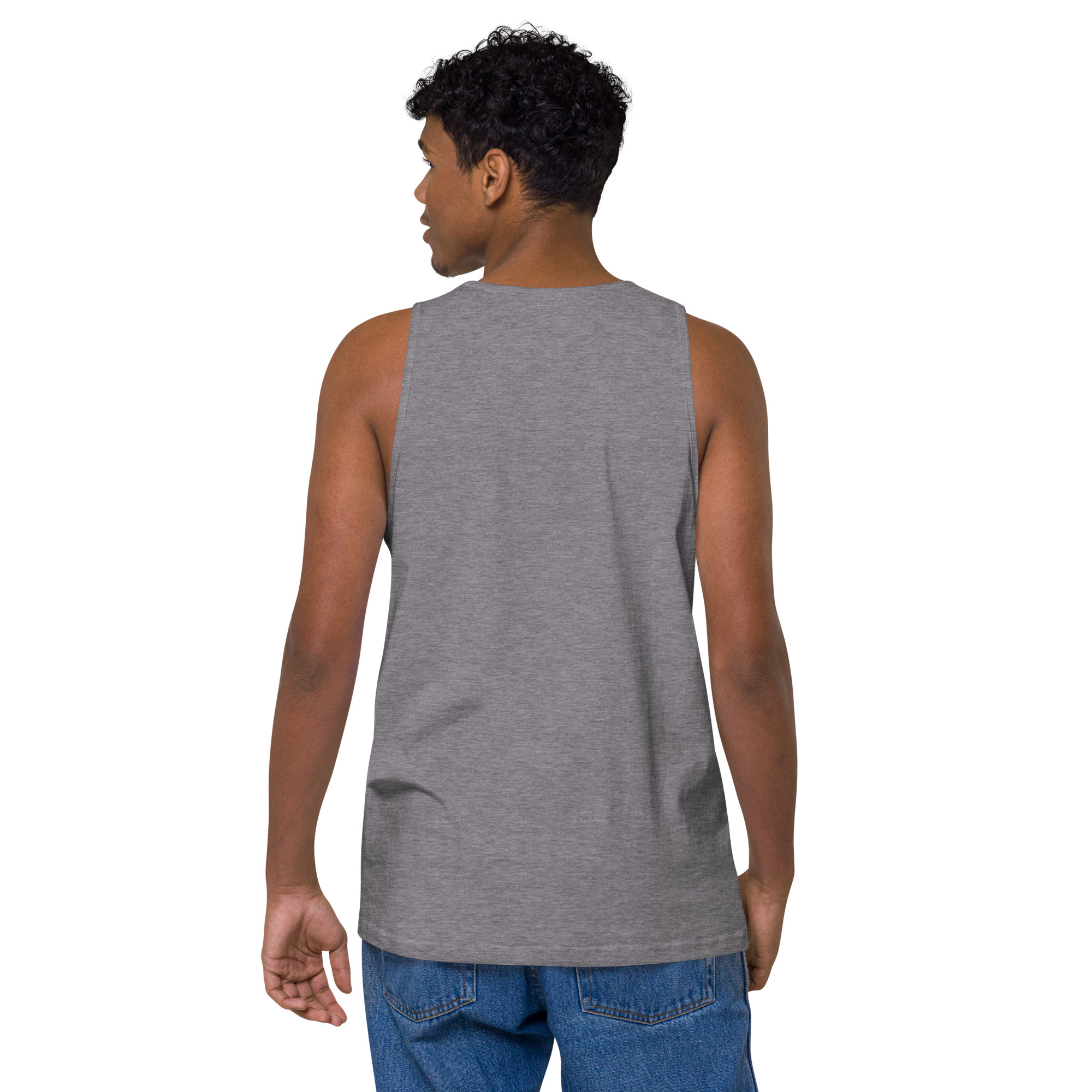 Circus Lolo Spaceball Men’s Premium Tank - Image 11