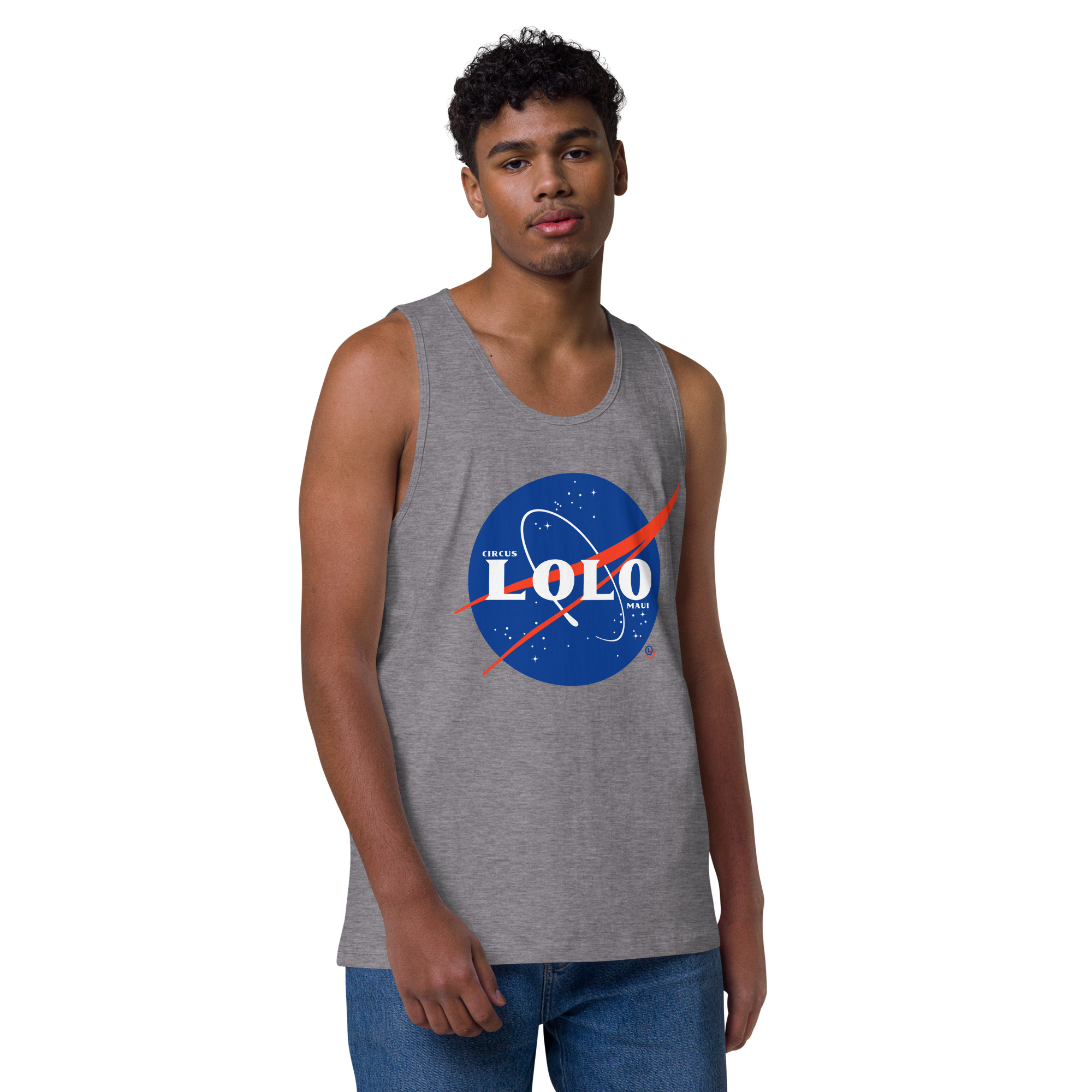 Circus Lolo Spaceball Men’s Premium Tank