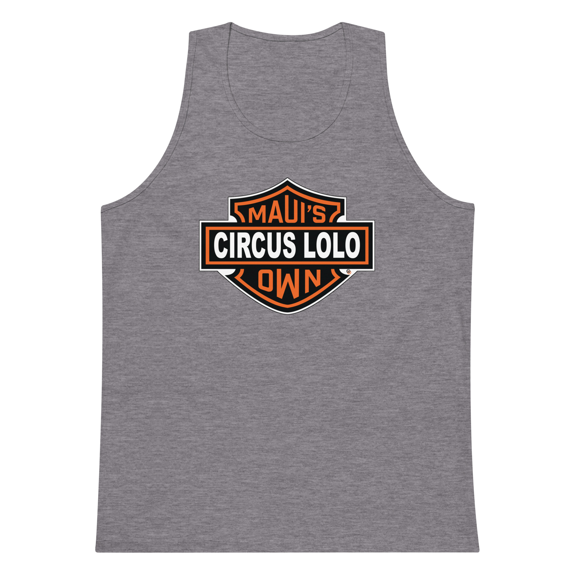 Circus Lolo Hardly Davidson Men’s Premium Tank - Image 6