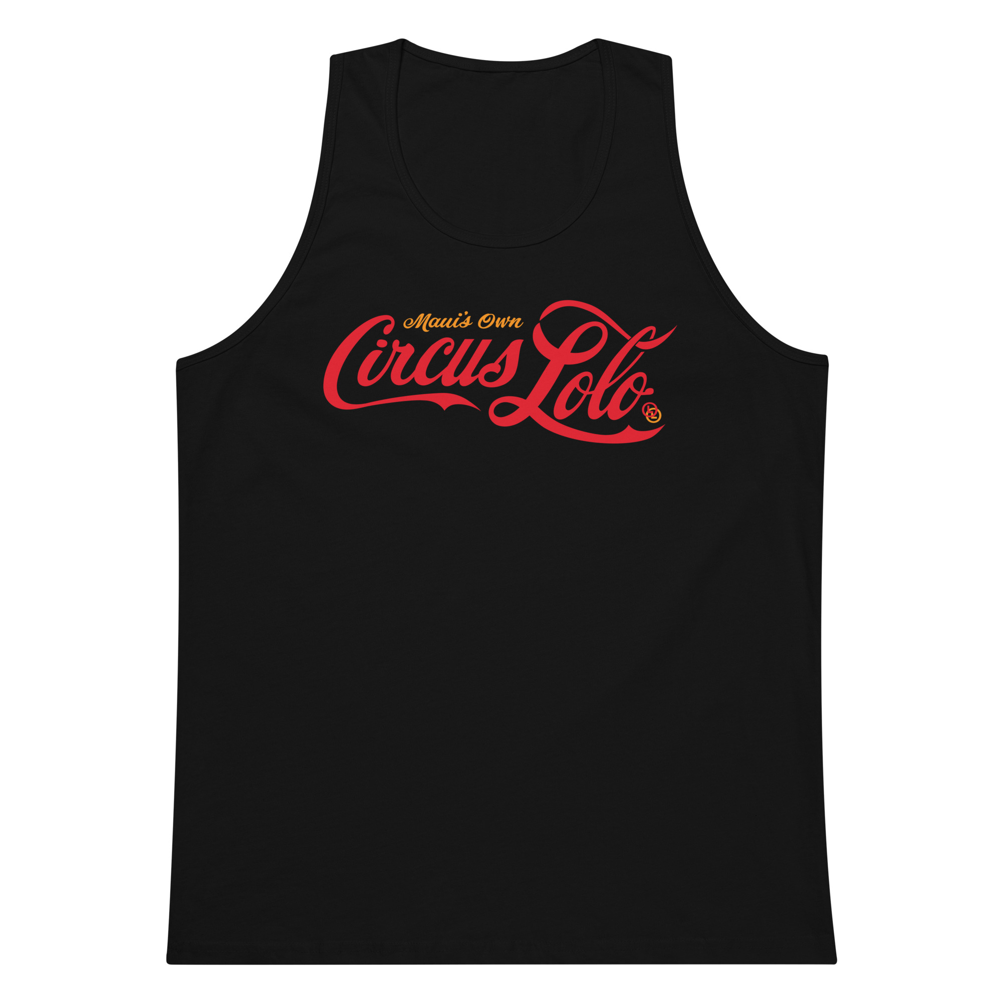 Circus Lolo Lolo Cola Men’s Premium Tank - Image 2
