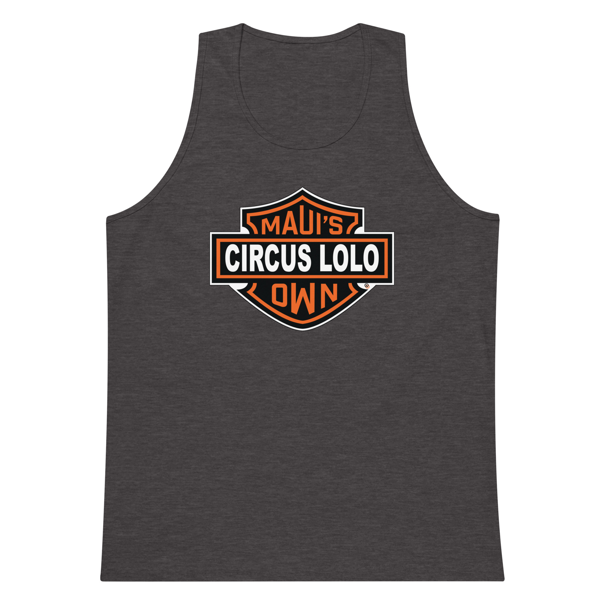 Circus Lolo Hardly Davidson Men’s Premium Tank - Image 4