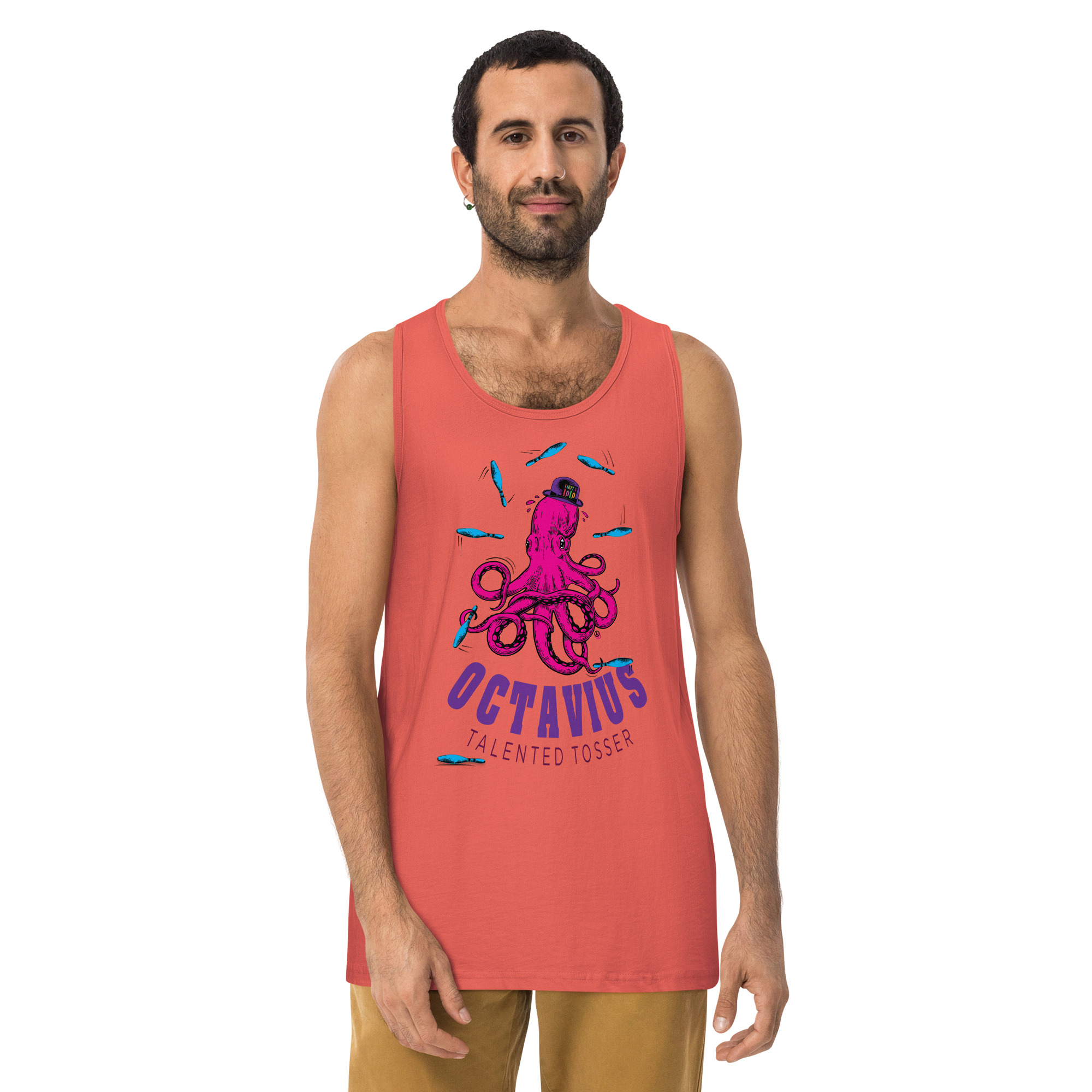 Circus Lolo Octavius Octopus Men’s Premium Tank