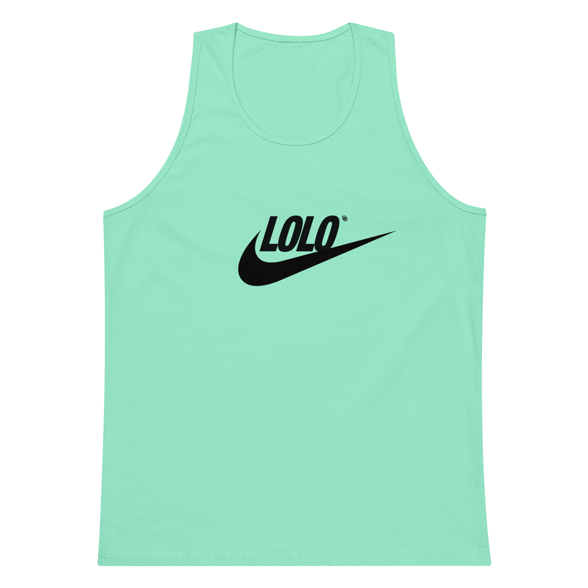 Circus Lolo Just Lolo It Men’s Premium Tank - Image 3
