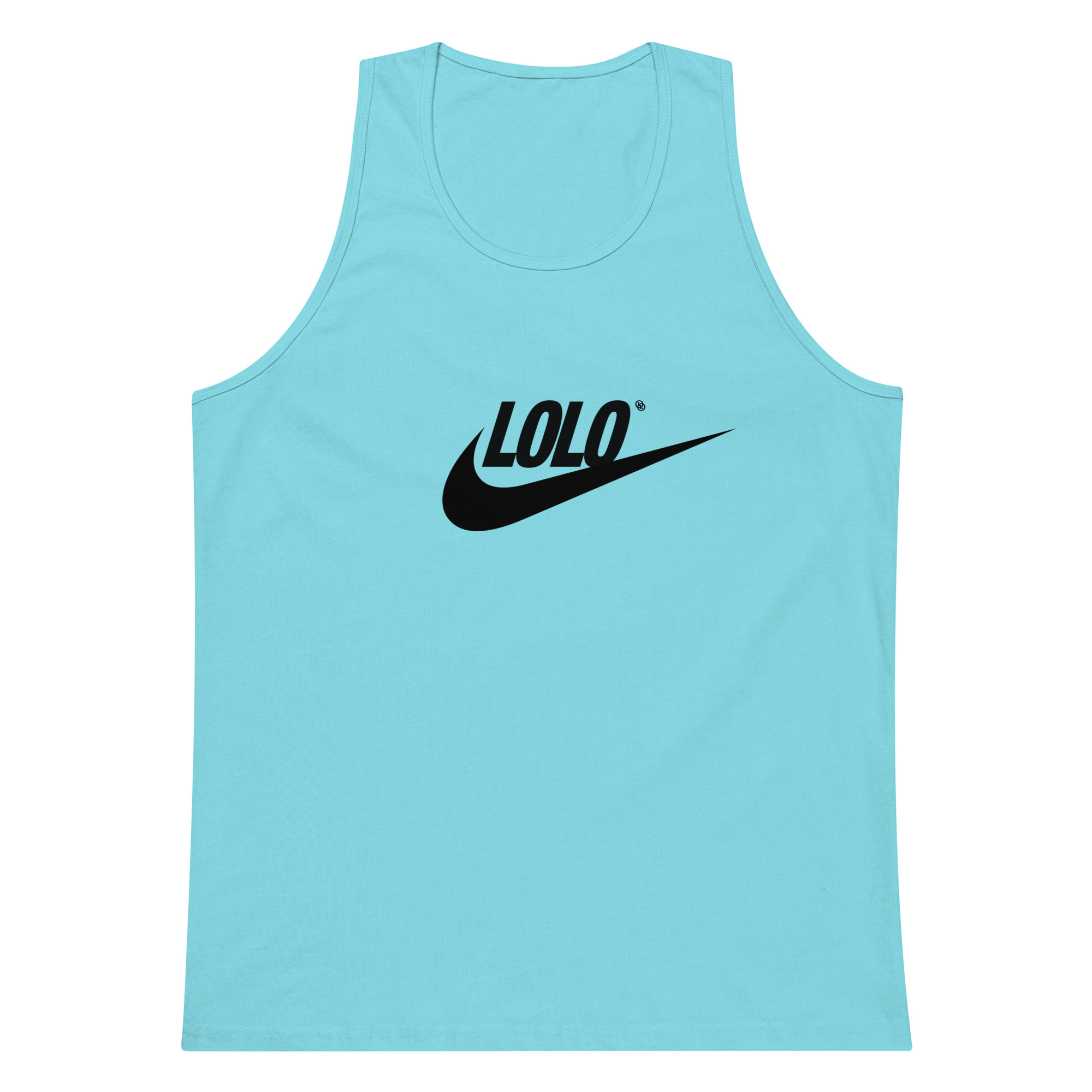 Circus Lolo Just Lolo It Men’s Premium Tank - Image 4