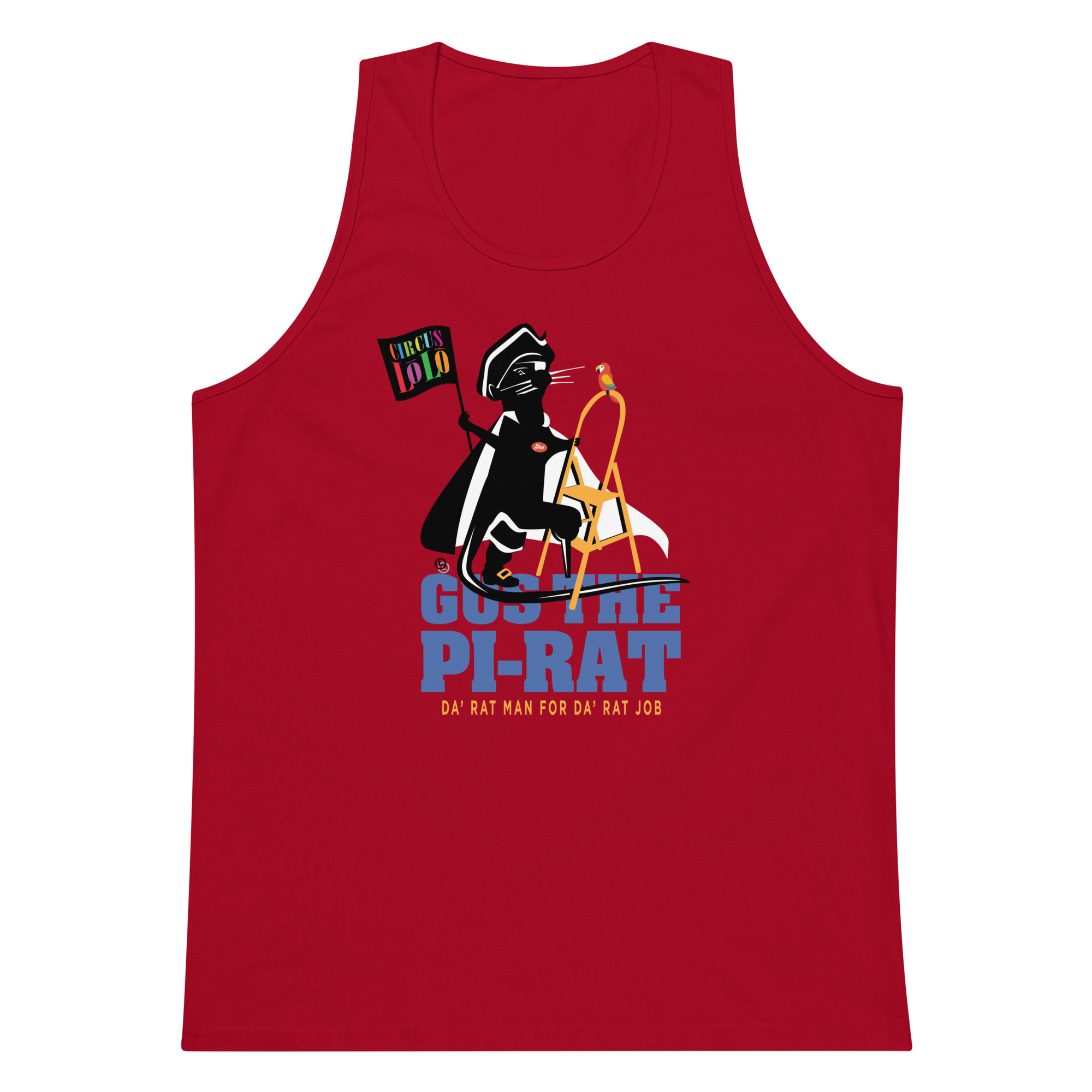 Circus Lolo Gus Men’s Premium Tank - Image 4