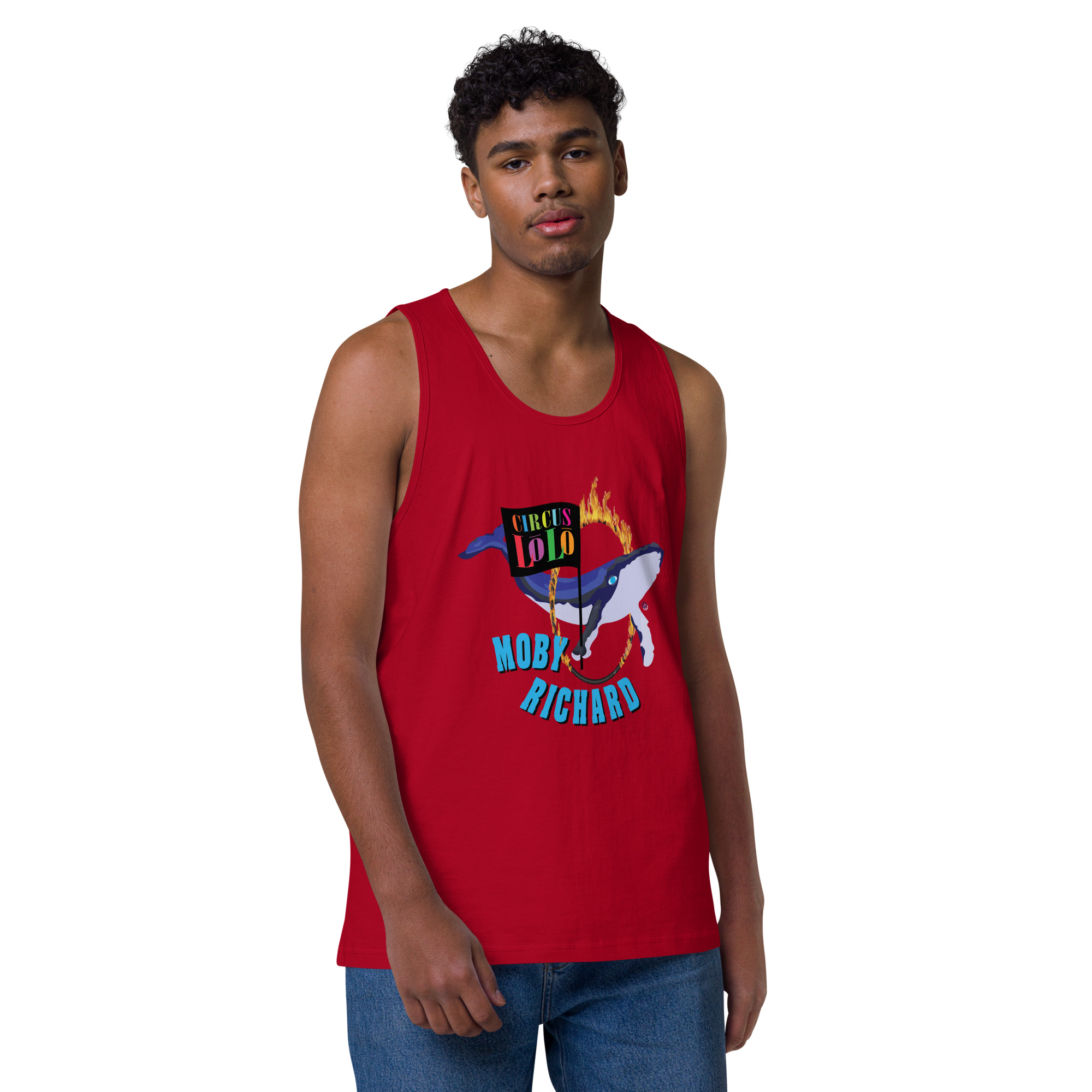 Circus Lolo Moby Richard Men’s Premium Tank