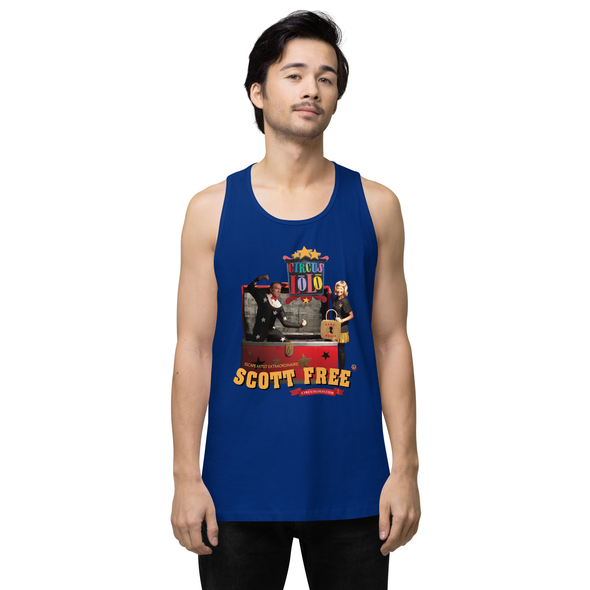 Circus Lolo Scott Free Men's Premium Tank