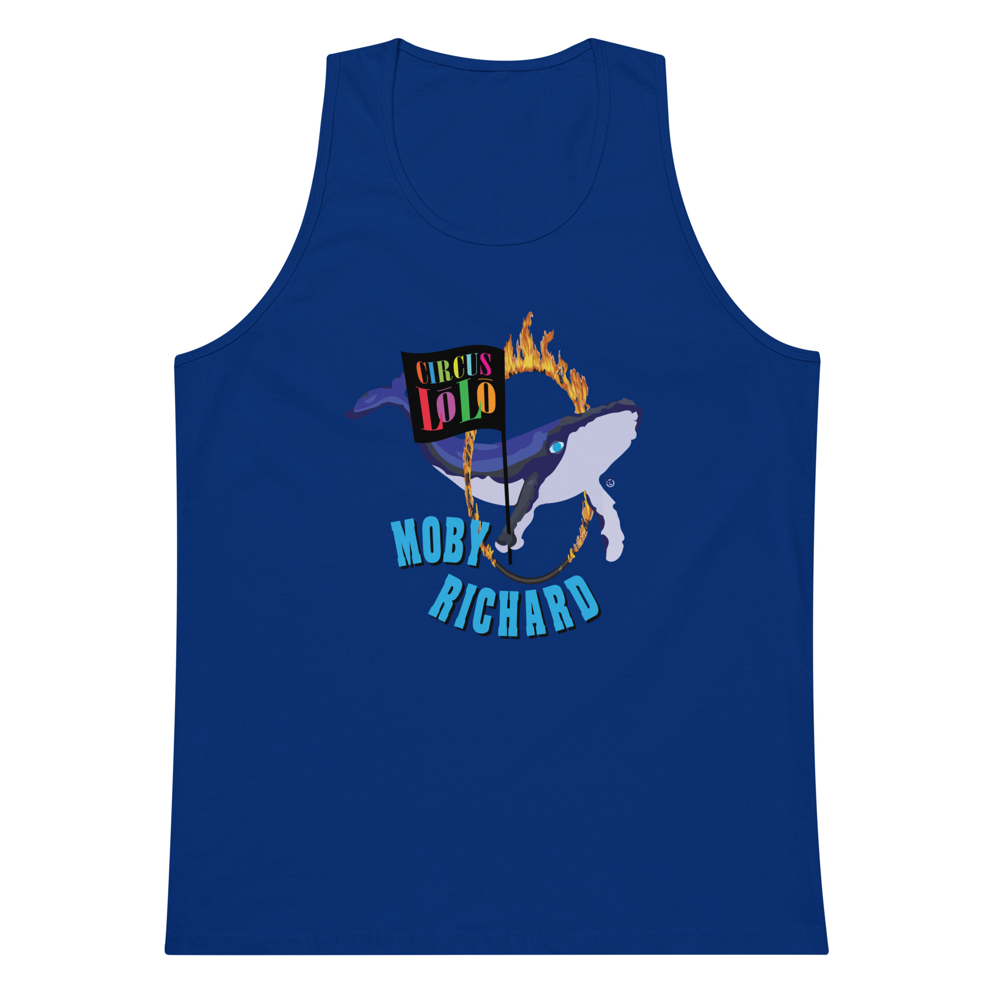 Circus Lolo Moby Richard Men’s Premium Tank - Image 5