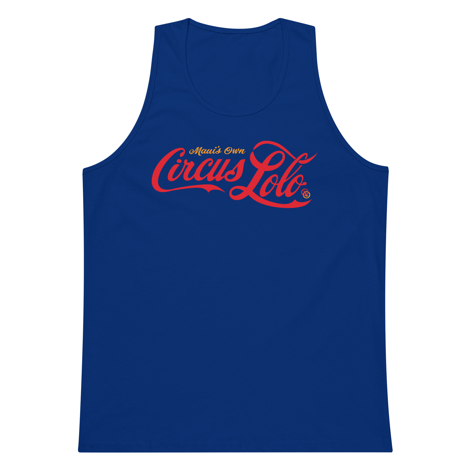 Circus Lolo Lolo Cola Men’s Premium Tank - Image 3