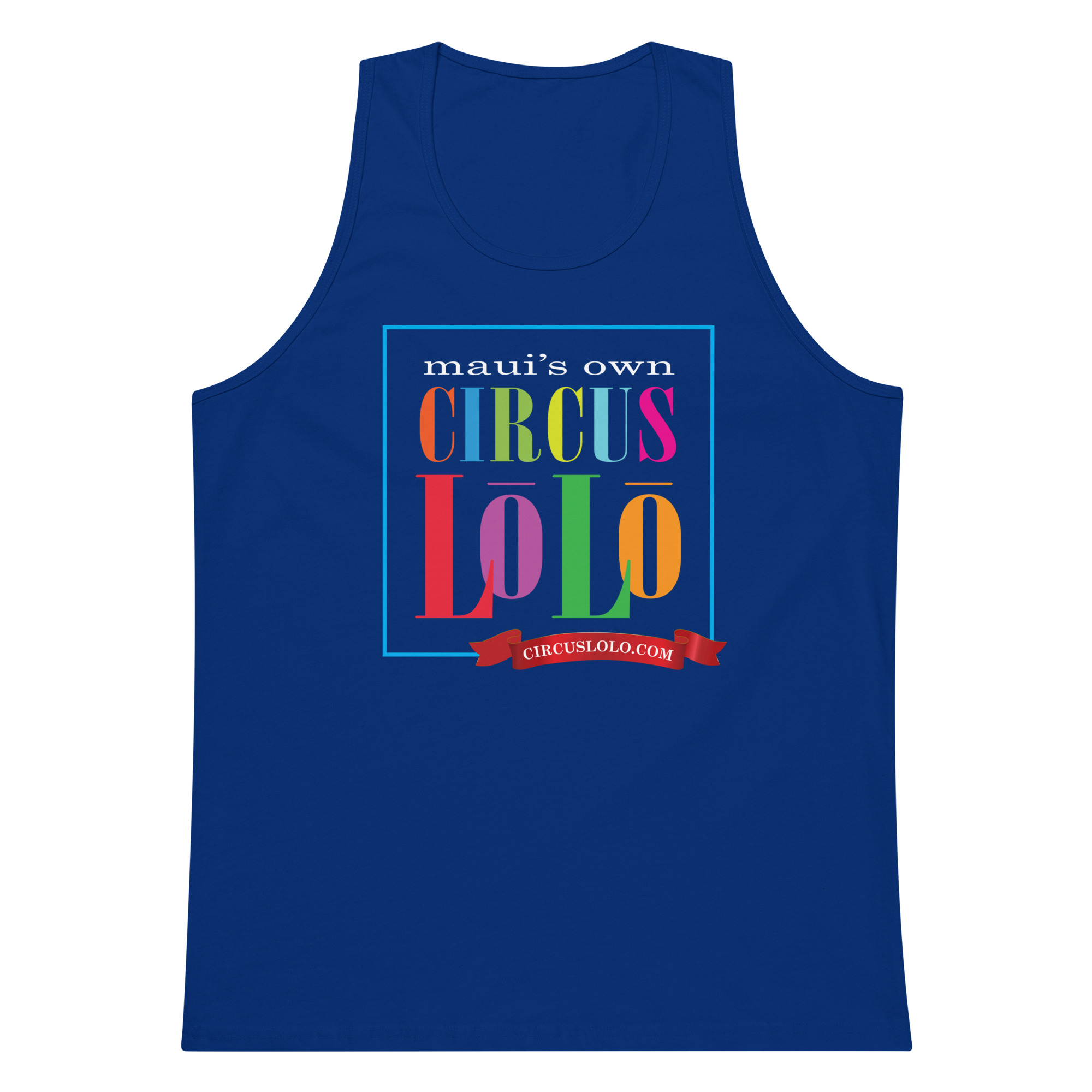 Circus Lolo Big Logo Men’s Premium Tank - Image 5