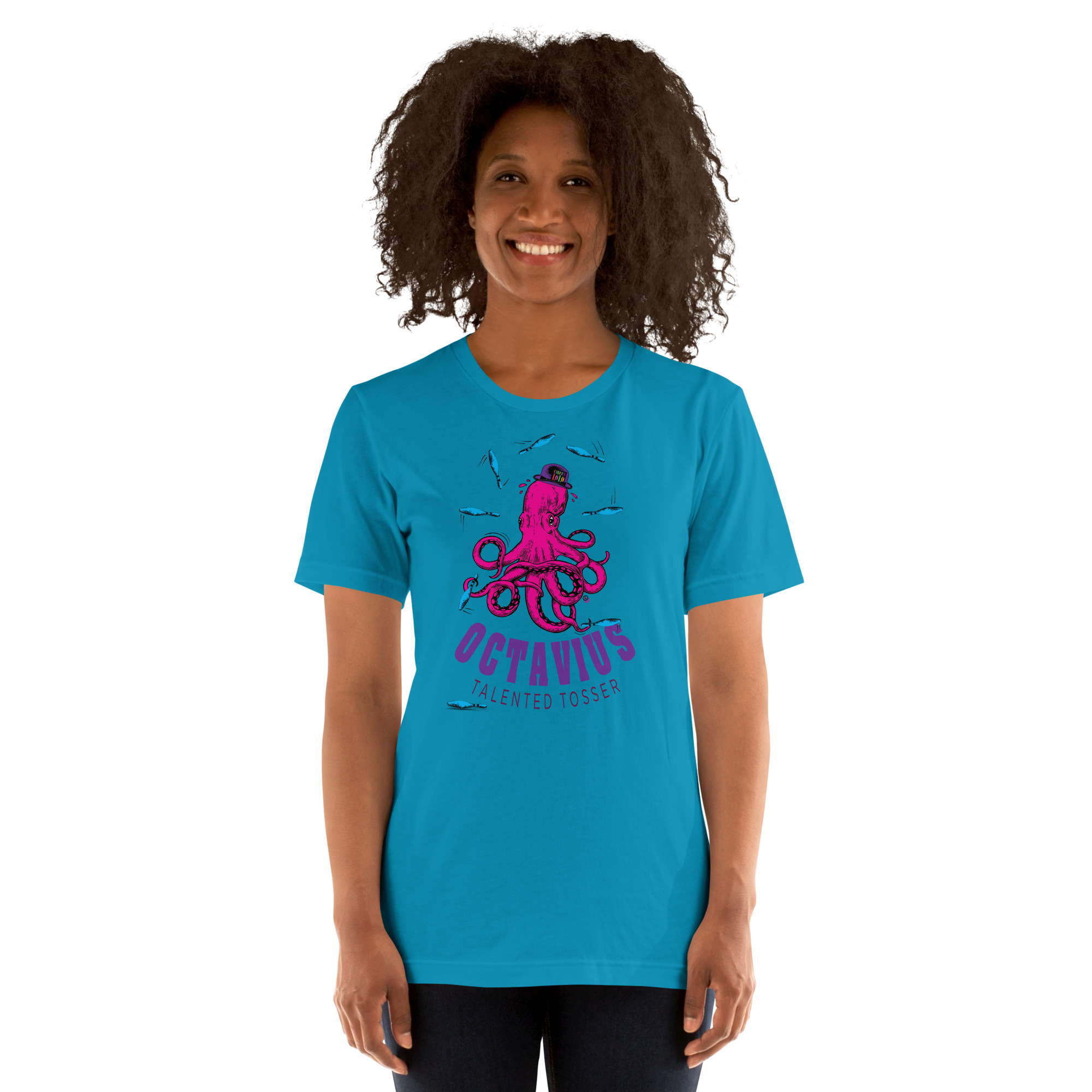Circus Lolo Octavius Octopus Unisex Crew Neck T-Shirt