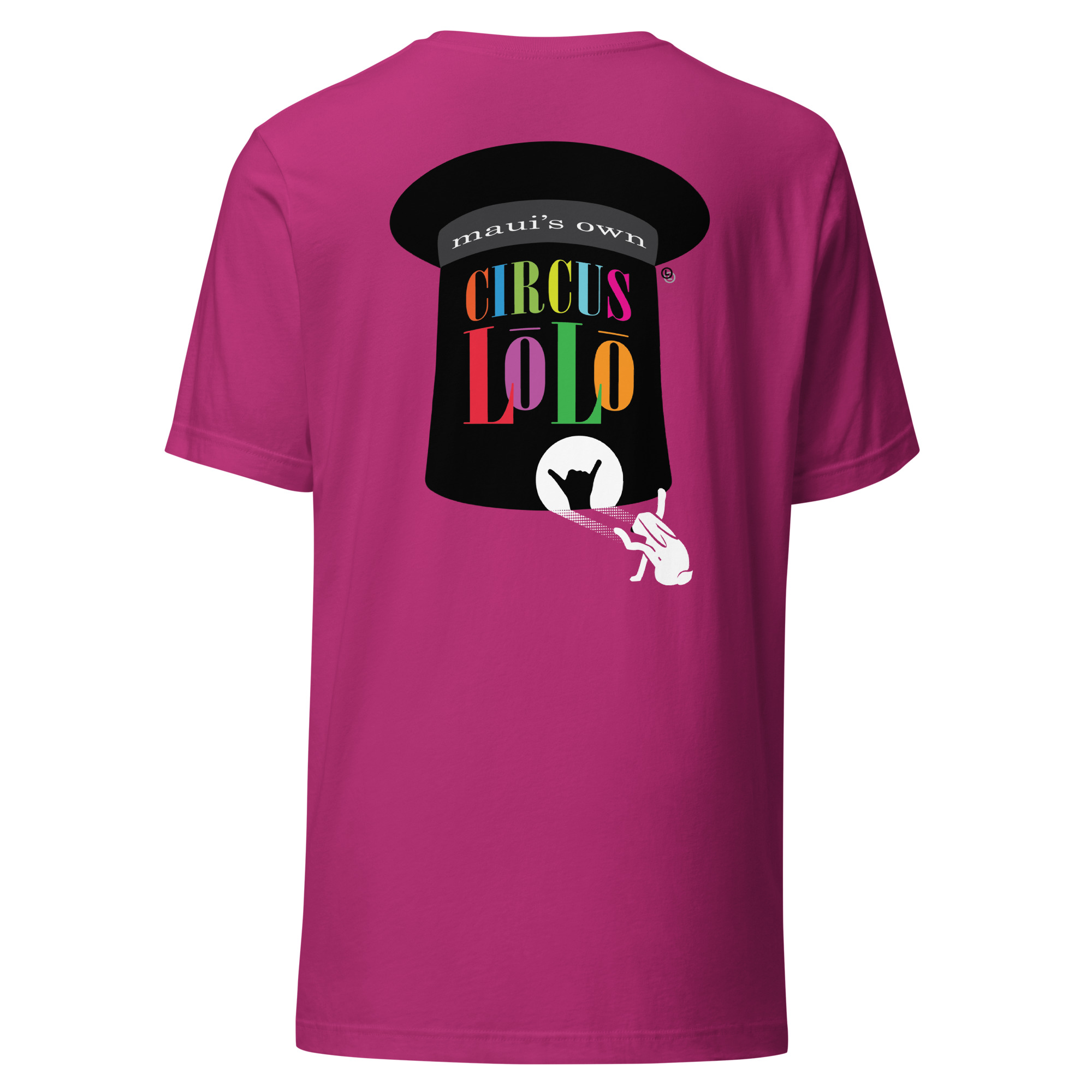 Circus Lolo Shaka Bunny Unisex Crew Neck T-Shirt - Image 7
