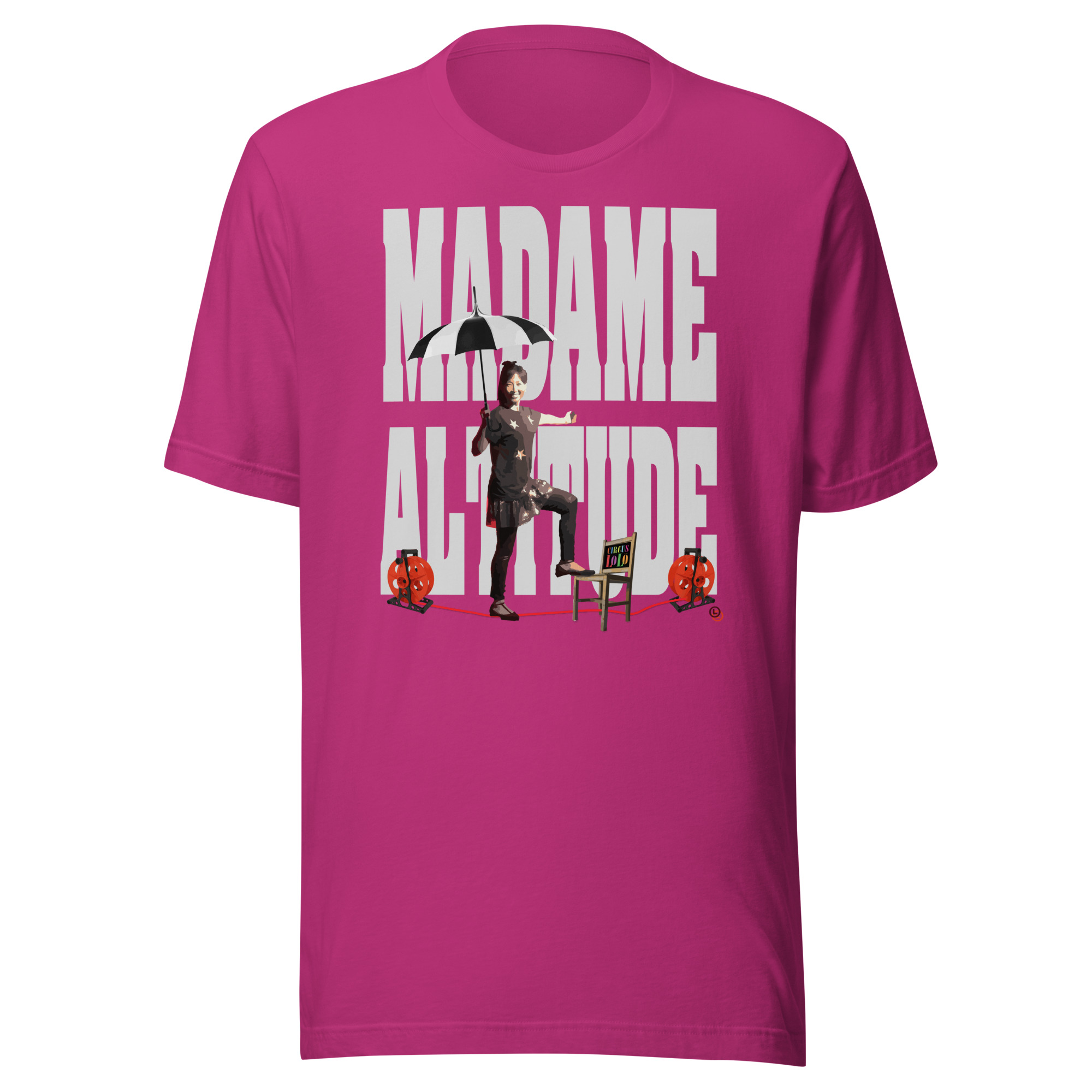 Circus Lolo Madame Altitude Unisex Crew Neck T-Shirt - Image 6