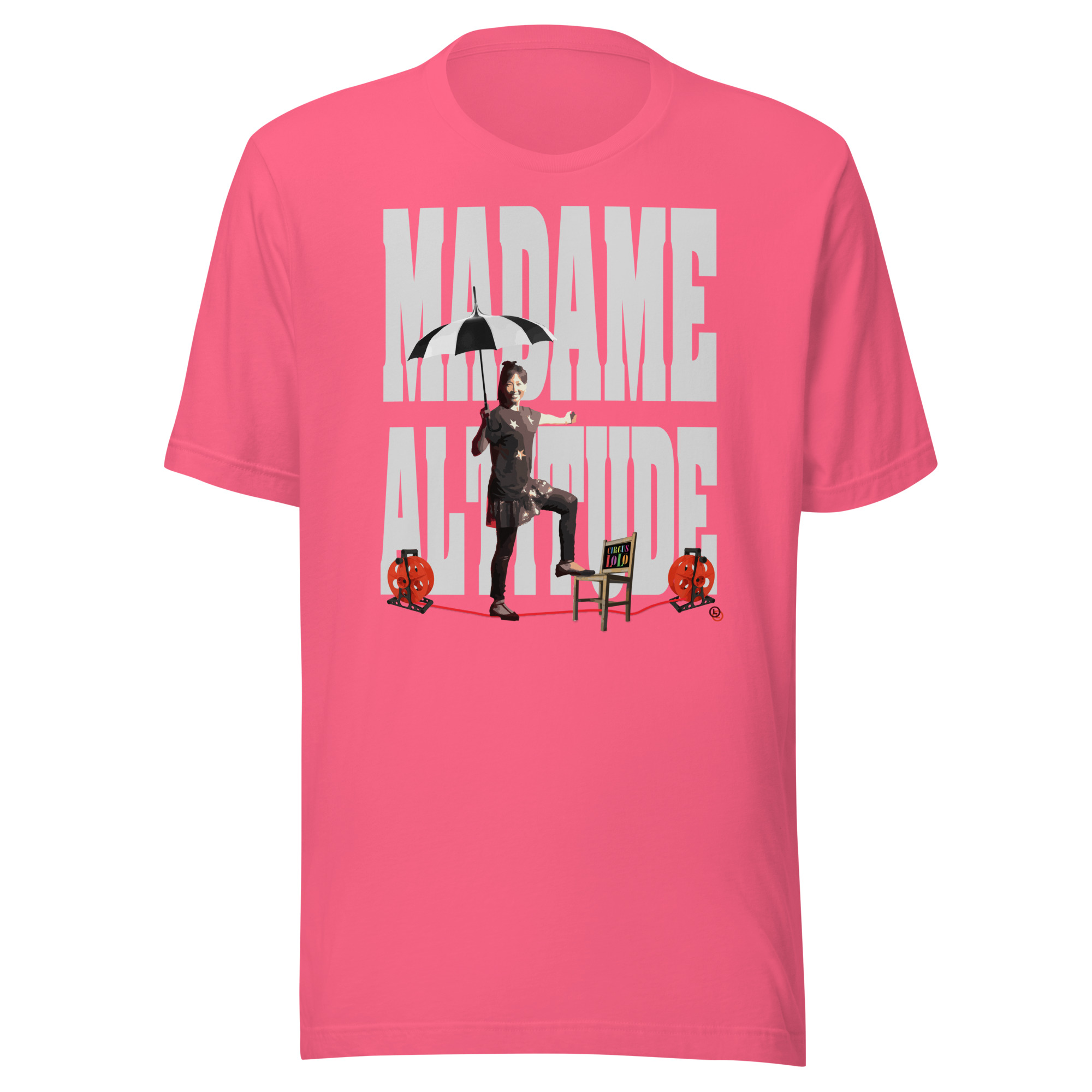 Circus Lolo Madame Altitude Unisex Crew Neck T-Shirt - Image 4
