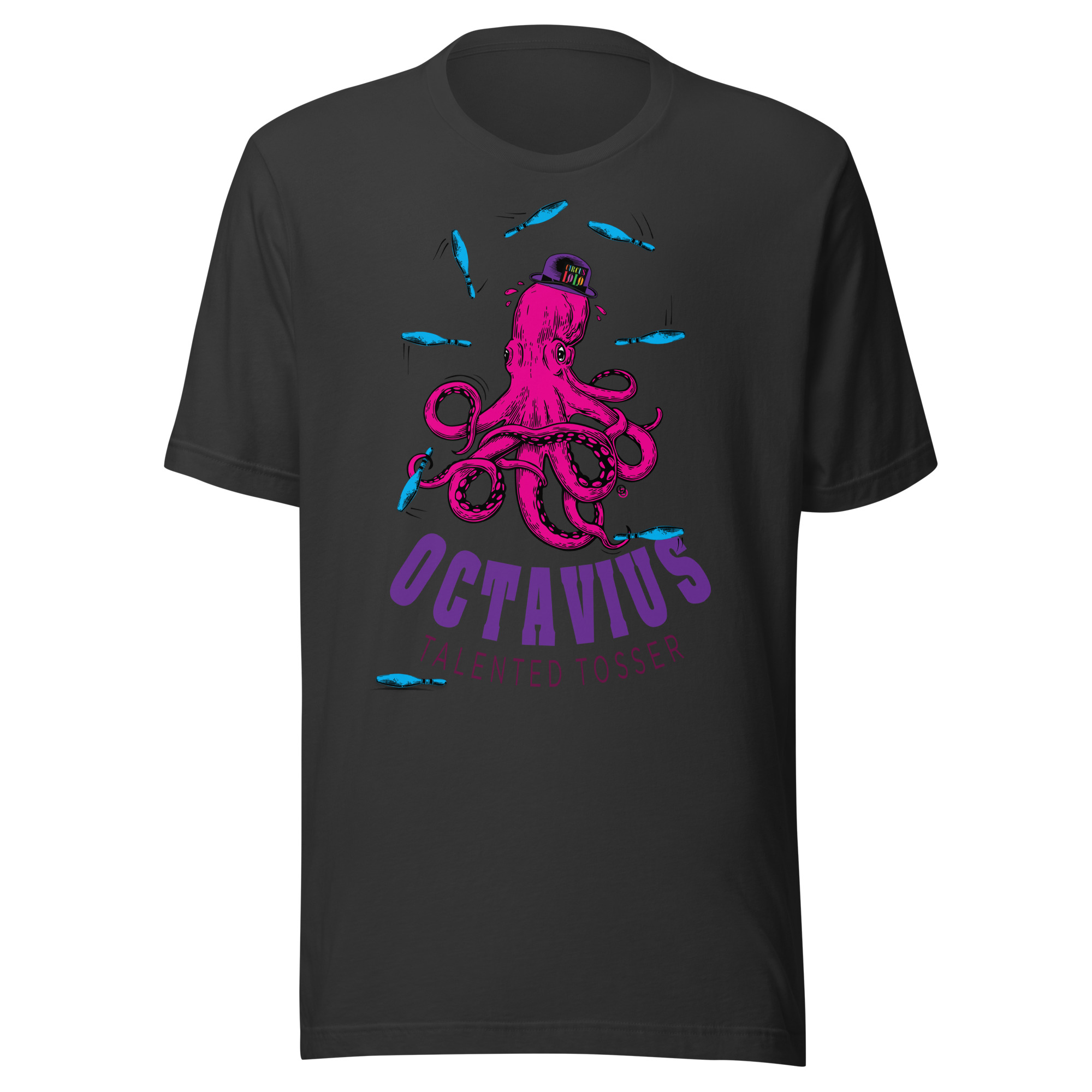 Circus Lolo Octavius Octopus Unisex Crew Neck T-Shirt - Image 7