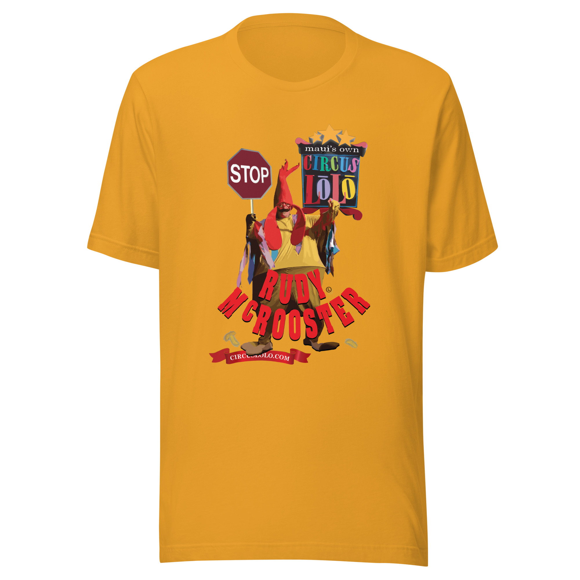 Circus Lolo Rudy McRooster Unisex T-Shirt - Image 2