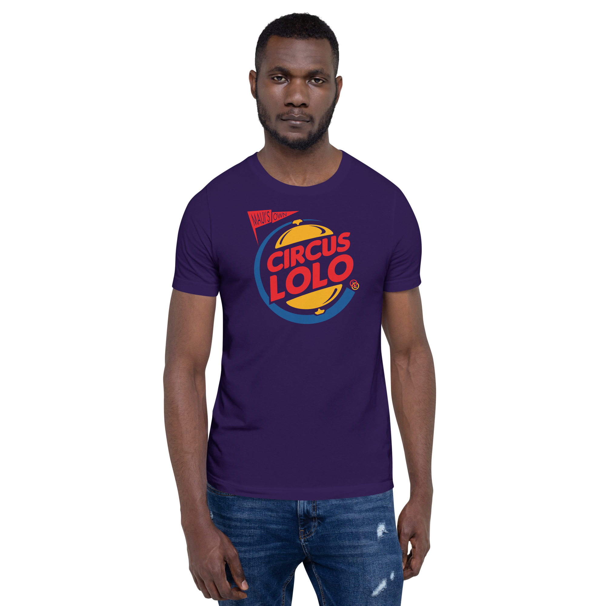 Circus Lolo Burger Ring Unisex Crew Neck T-Shirt