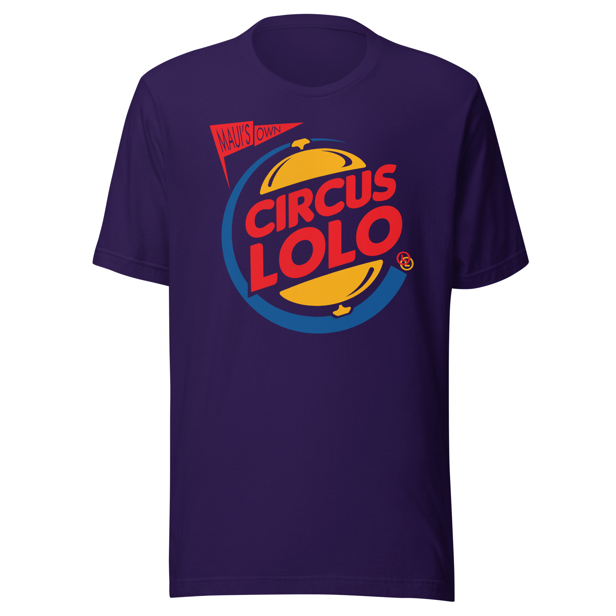 Circus Lolo Burger Ring Unisex Crew Neck T-Shirt - Image 5