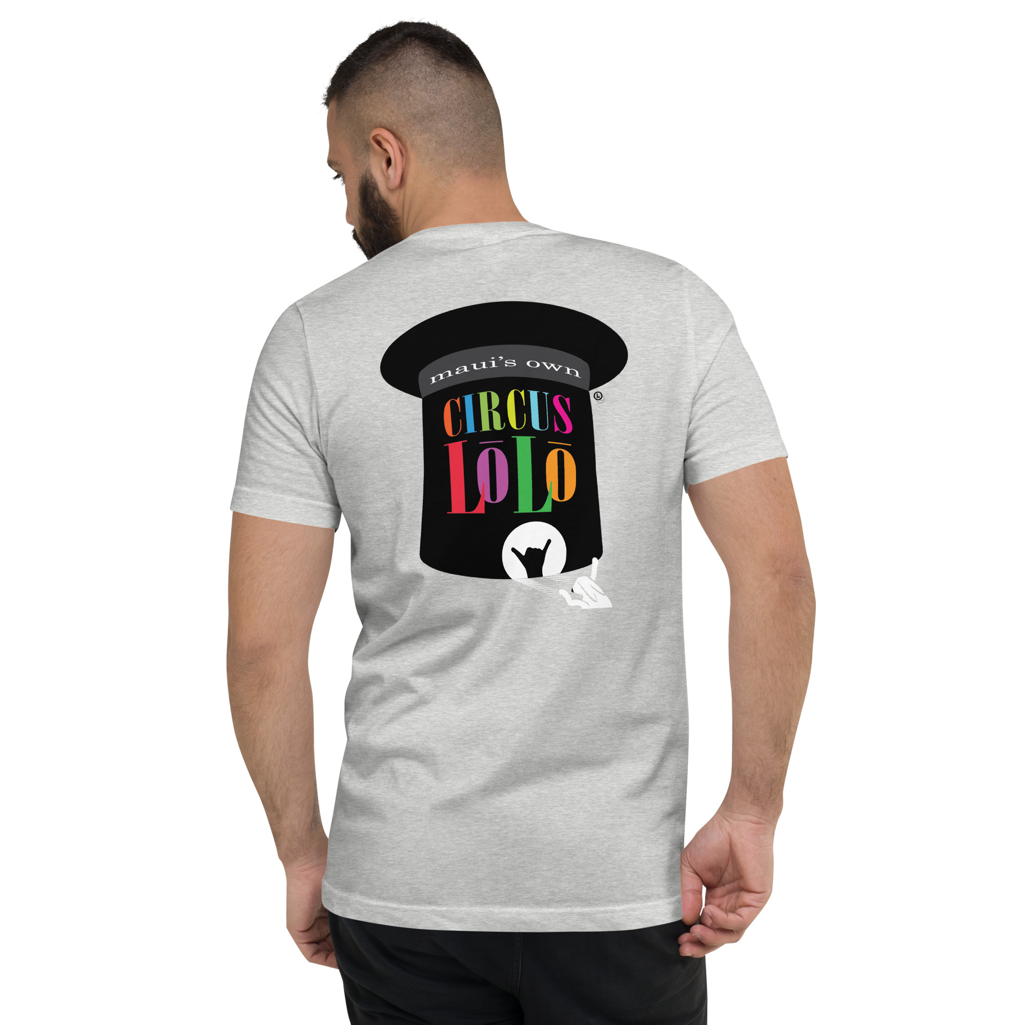 Circus Lolo Shaka Bunny Unisex V-Neck T-Shirt