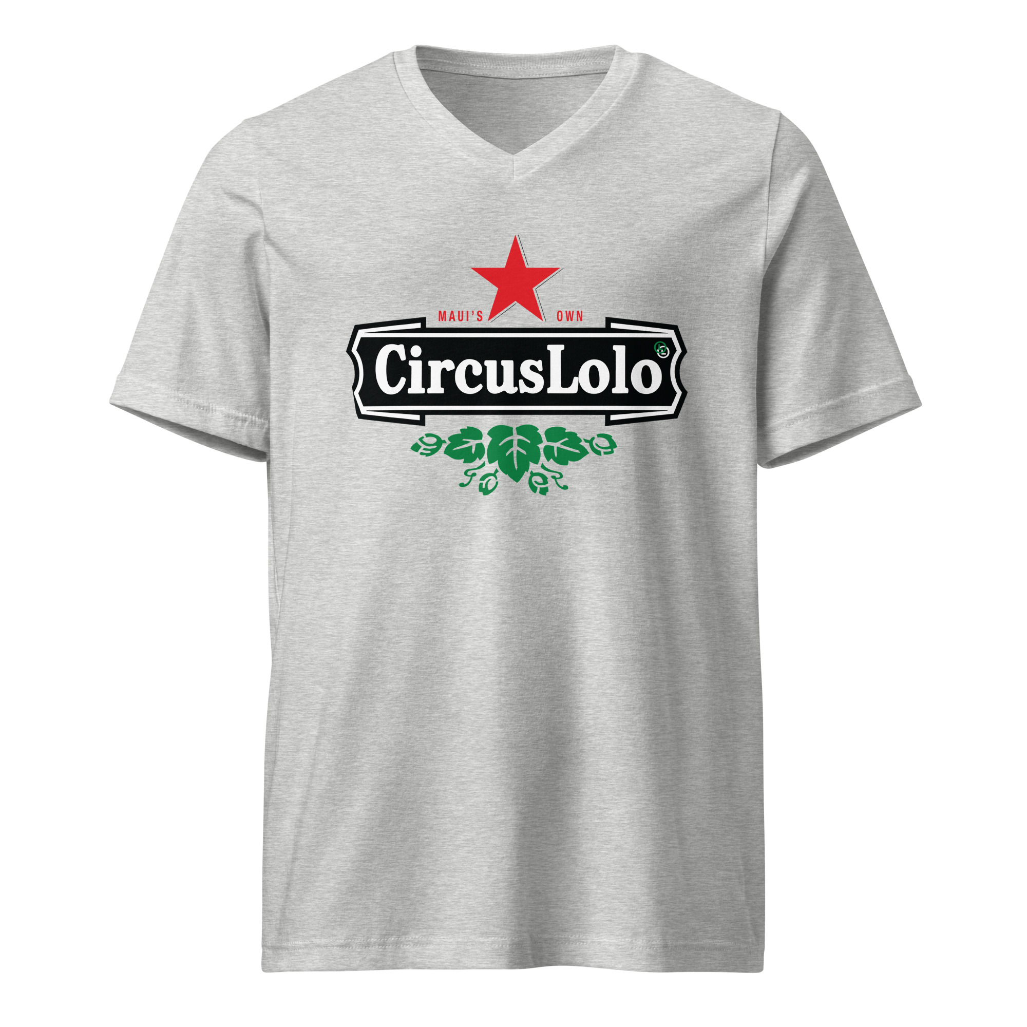 Circus Lolo Hiney Unisex V-Neck T-Shirt - Image 2