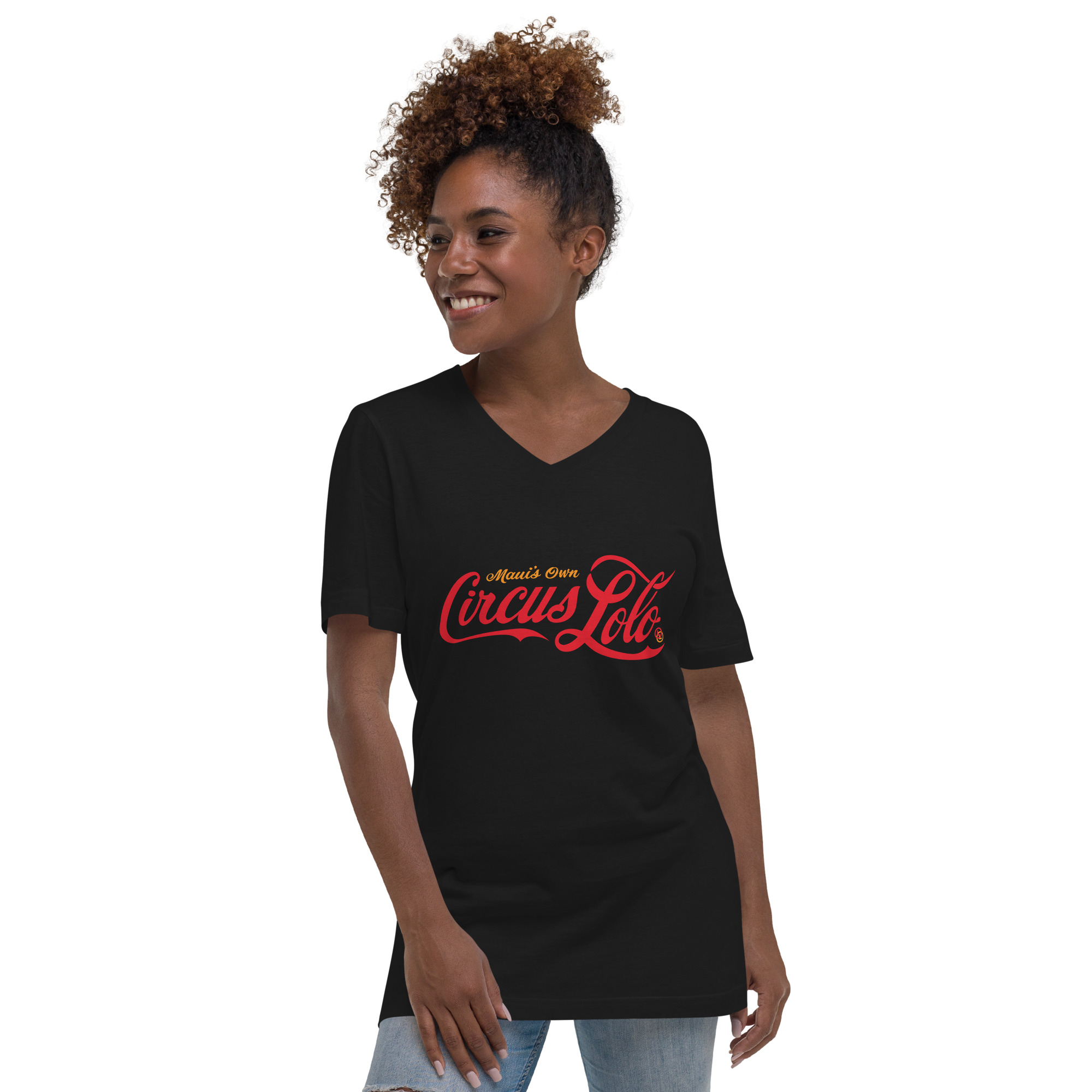 Circus Lolo Lolo Cola Unisex V-Neck T-Shirt