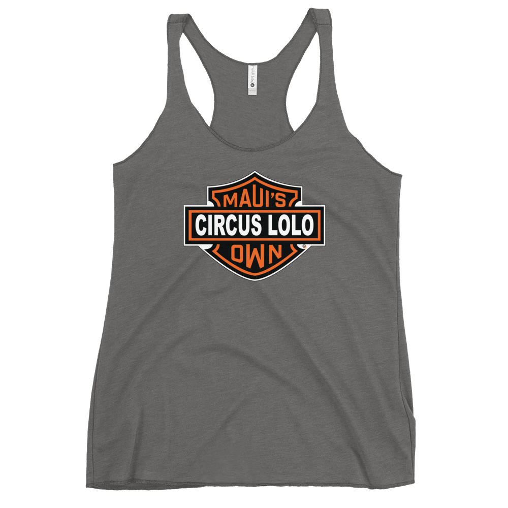 Circus Lolo Hardly Davidson Women's Racerback Tank - Image 4