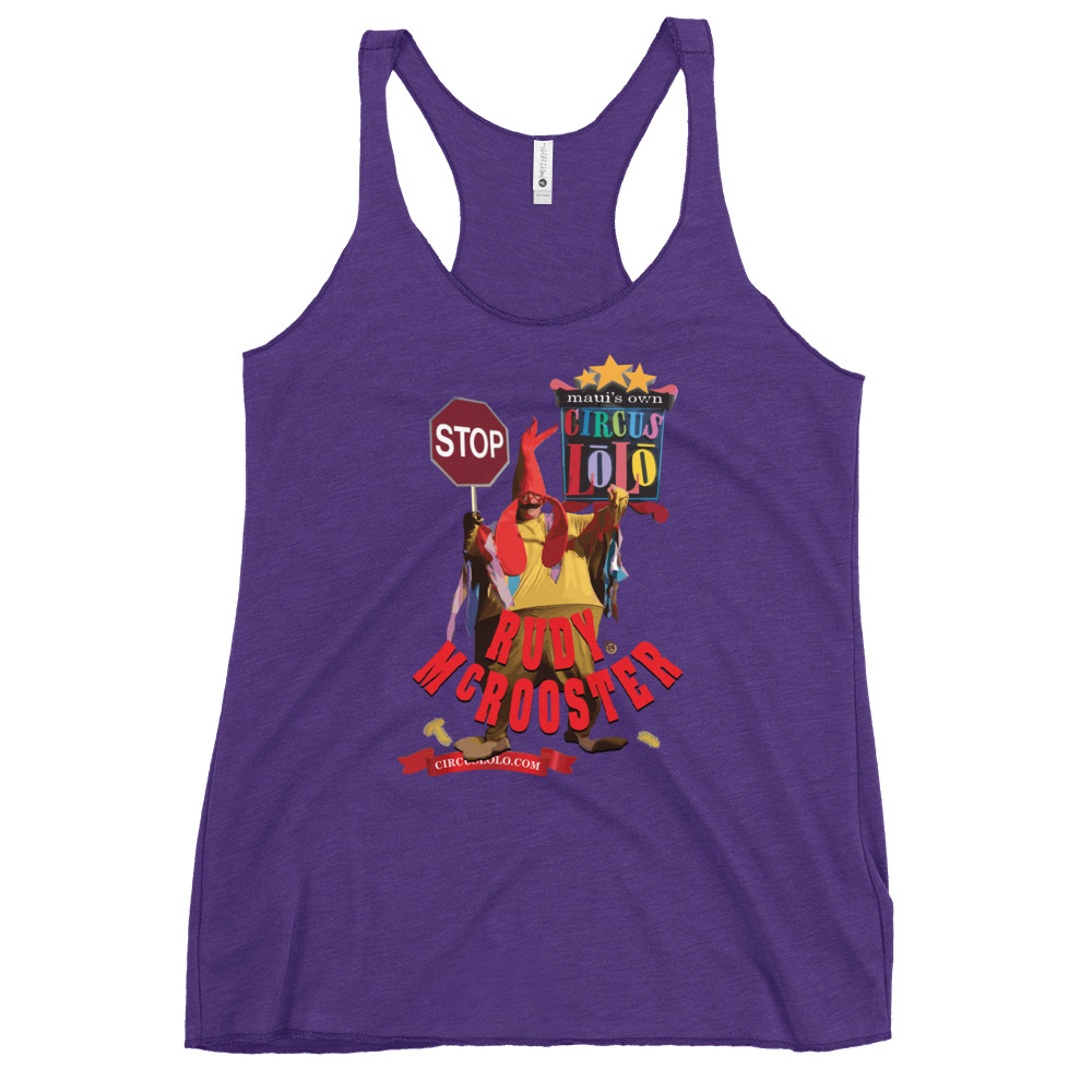 Circus Lolo Rudy McRooster Women's Racerback Tank - Image 5