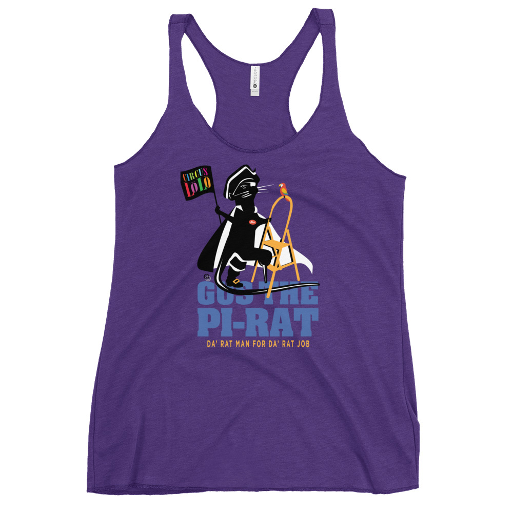 Circus Lolo Gus Women's Racerback Tank - Image 4