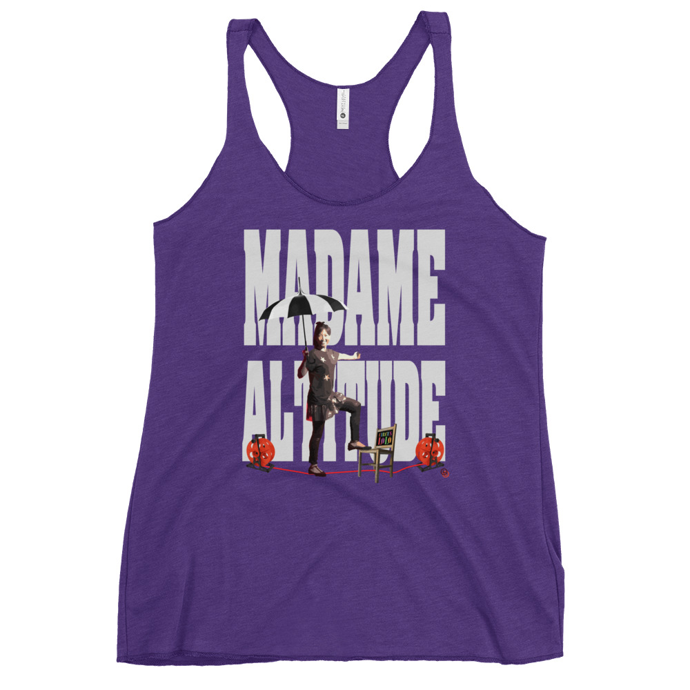 Circus Lolo Madame Altitude Women's Racerback Tank - Image 5
