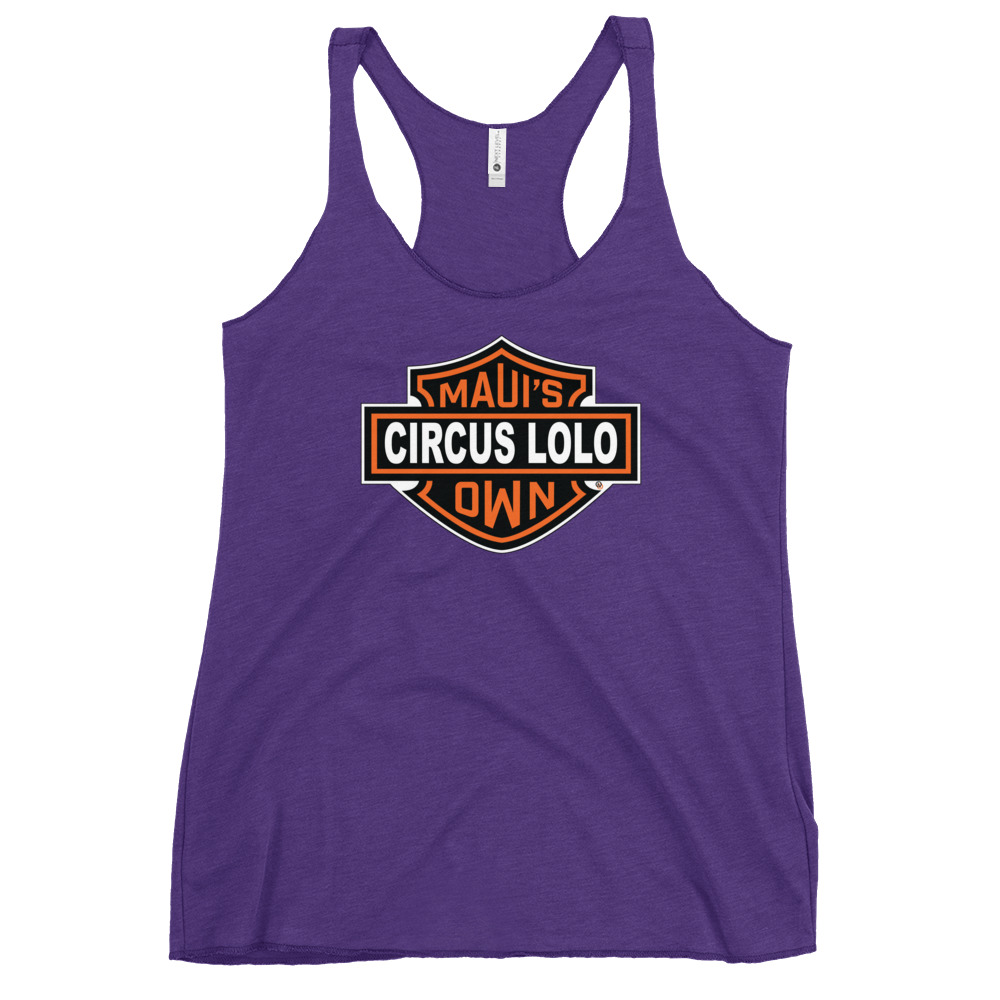 Circus Lolo Hardly Davidson Women's Racerback Tank - Image 7