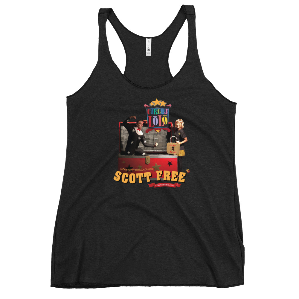 Circus Lolo Scott Free Women's Racerback Tank - Image 6