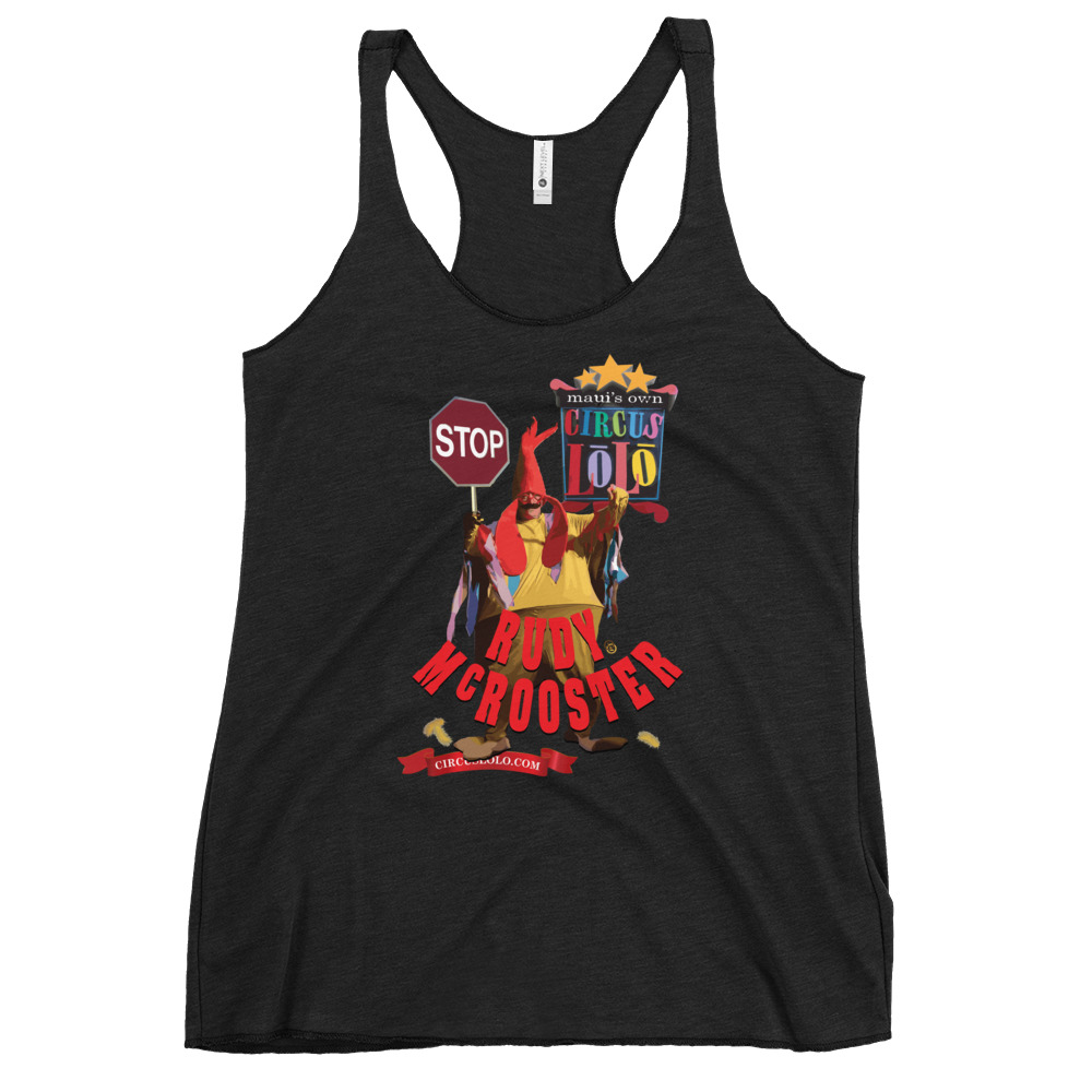 Circus Lolo Rudy McRooster Women's Racerback Tank - Image 7