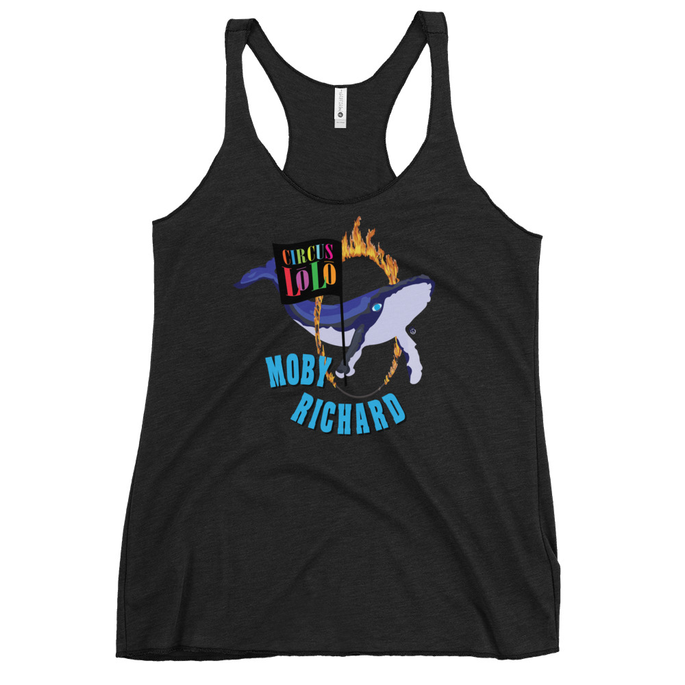 Circus Lolo Moby Richard Women’s Racerback Tank - Image 7
