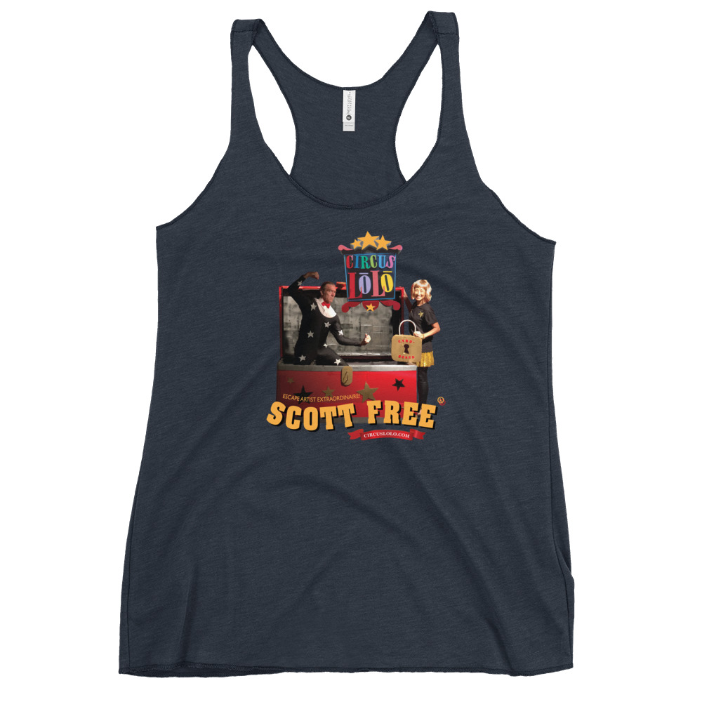 Circus Lolo Scott Free Women's Racerback Tank - Image 5