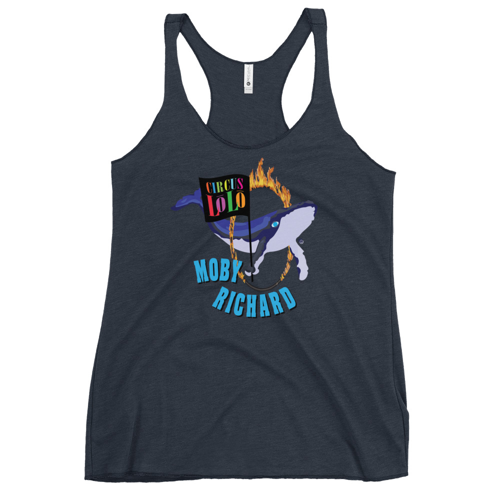 Circus Lolo Moby Richard Women’s Racerback Tank - Image 6