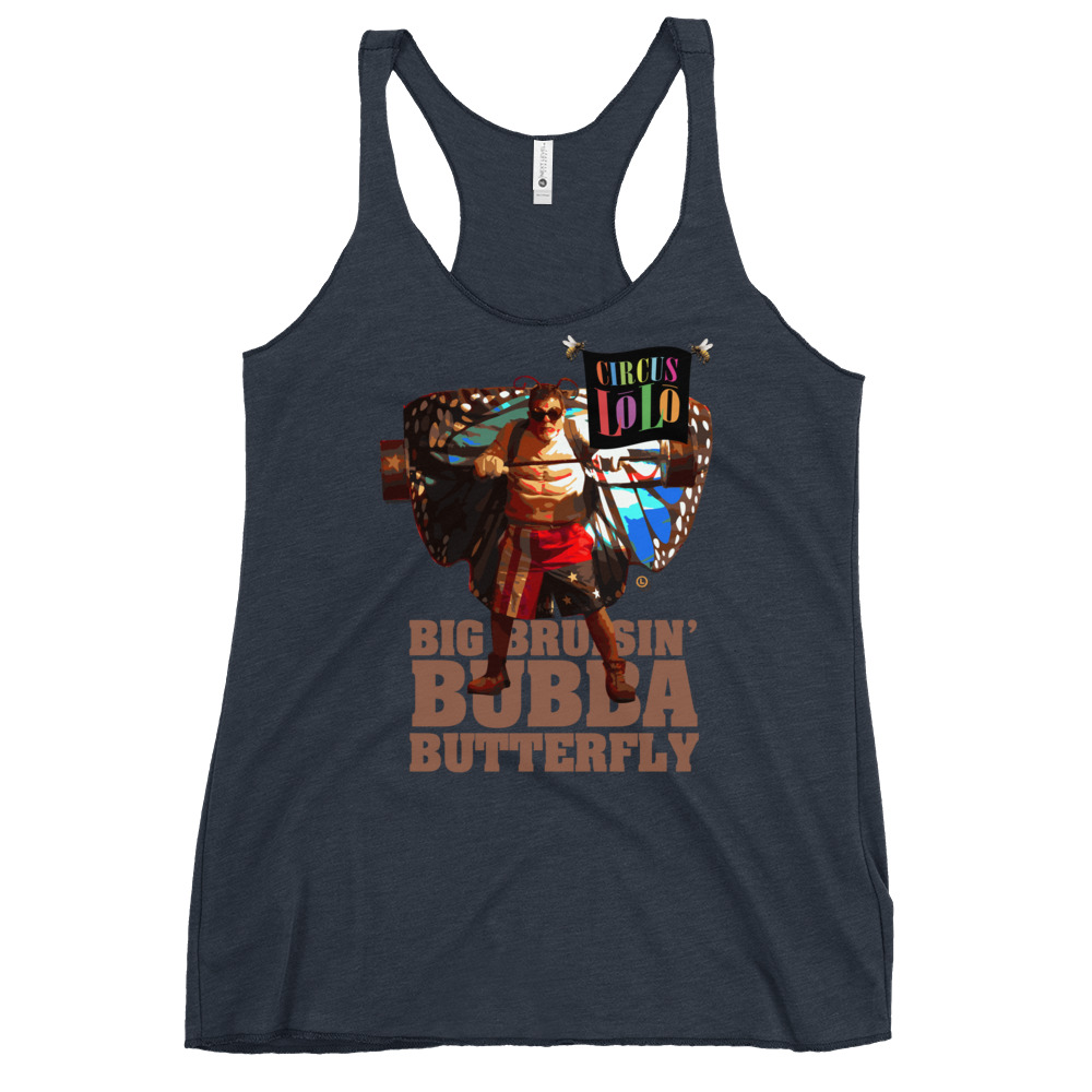 Circus Lolo Bubba Butterfly Women's Racerback Tank - Image 5