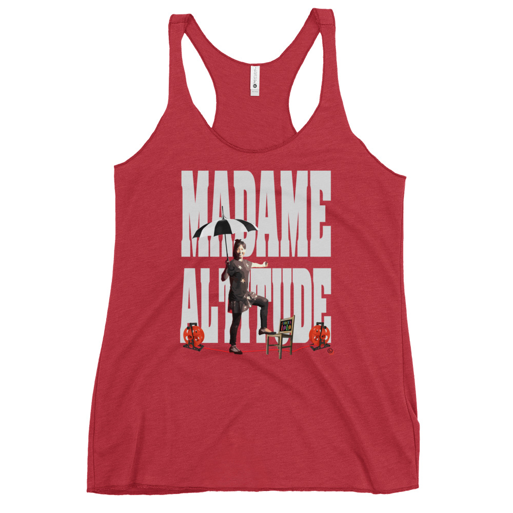 Circus Lolo Madame Altitude Women's Racerback Tank - Image 4