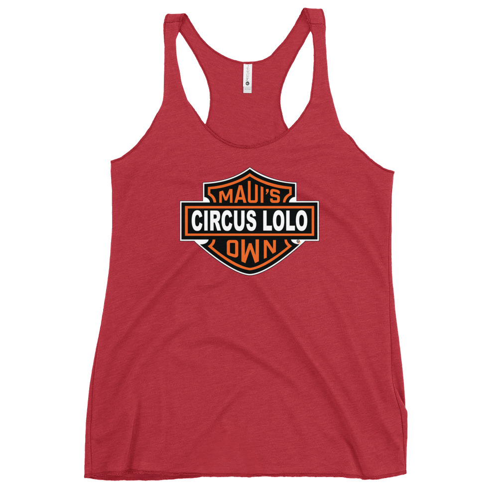 Circus Lolo Hardly Davidson Women's Racerback Tank - Image 6