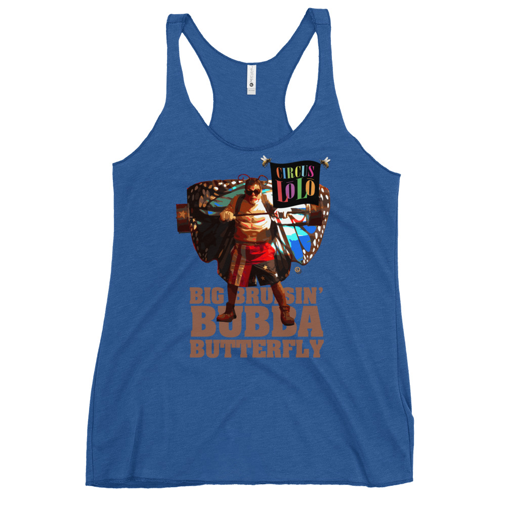 Circus Lolo Bubba Butterfly Women's Racerback Tank - Image 3