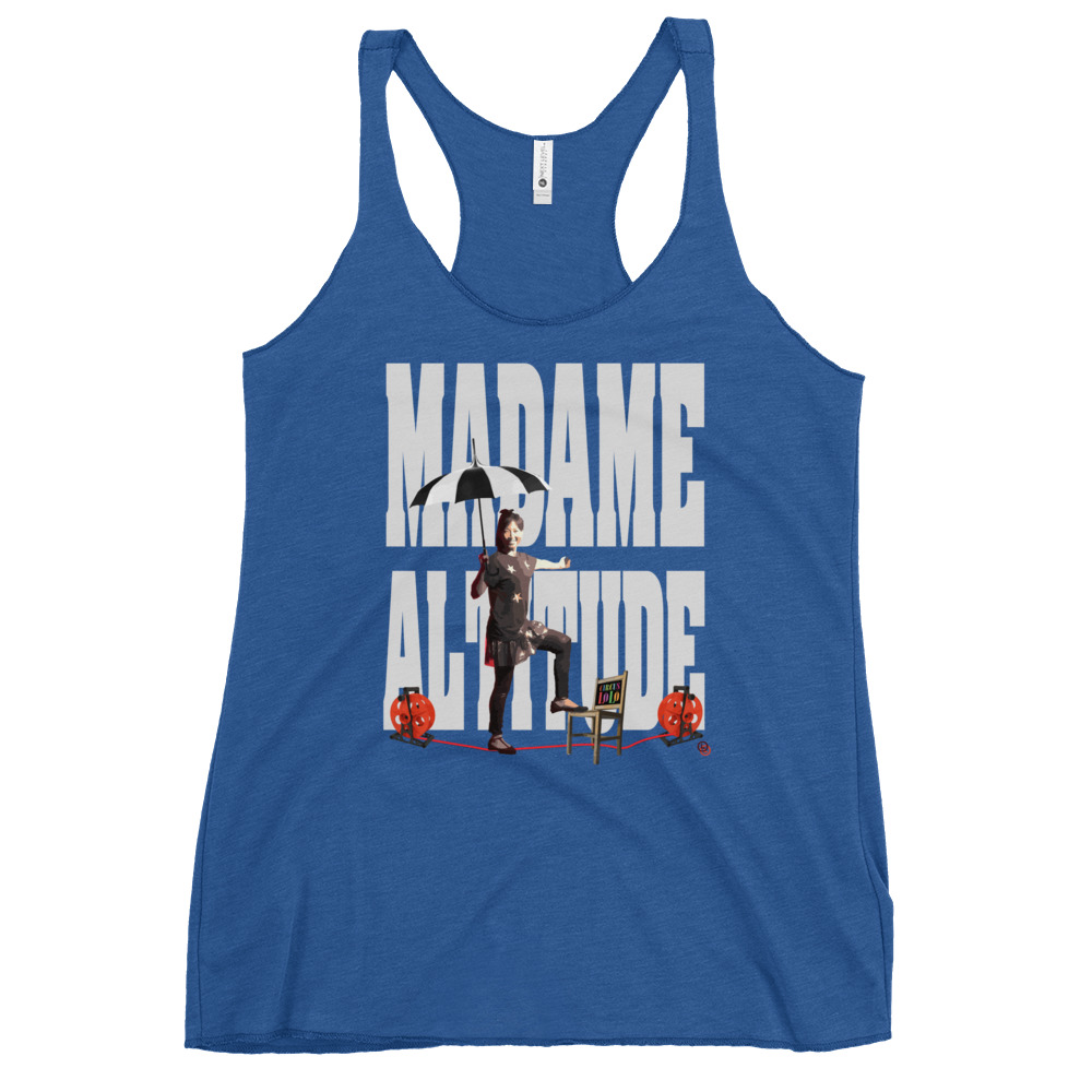 Circus Lolo Madame Altitude Women's Racerback Tank - Image 3