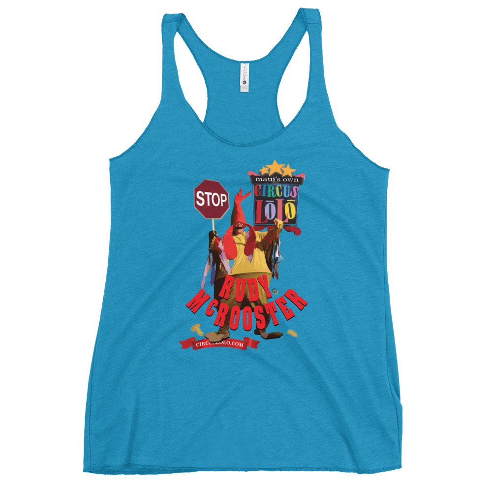 Circus Lolo Rudy McRooster Women's Racerback Tank - Image 2