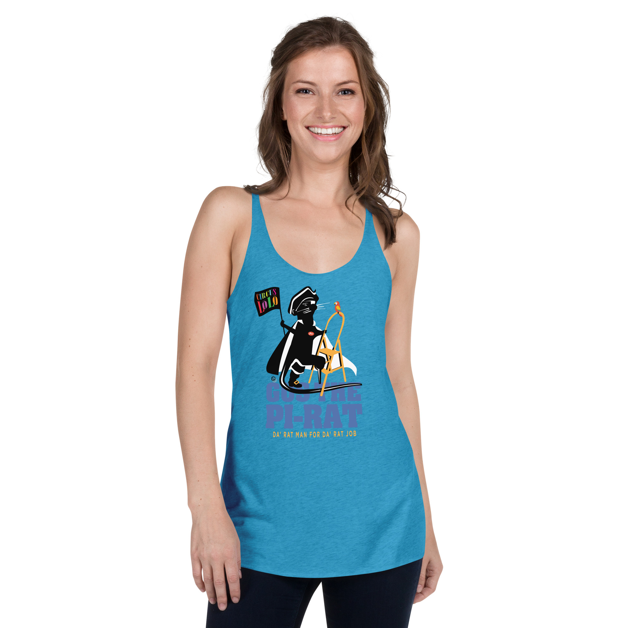 Circus Lolo Gus Women's Racerback Tank