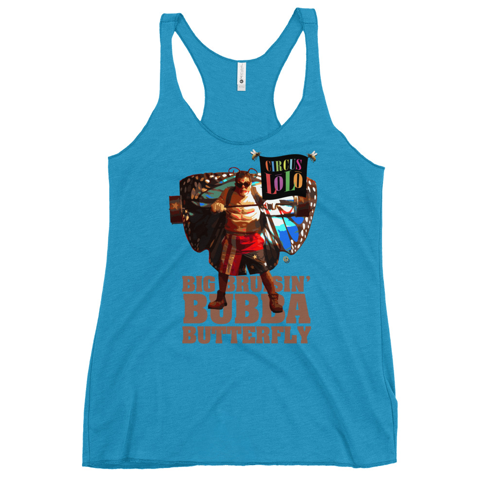 Circus Lolo Bubba Butterfly Women's Racerback Tank - Image 2
