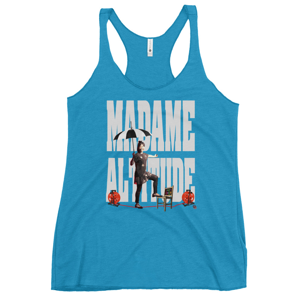 Circus Lolo Madame Altitude Women's Racerback Tank - Image 2