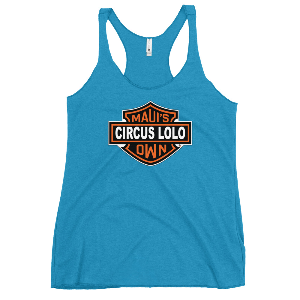 Circus Lolo Hardly Davidson Women's Racerback Tank - Image 3