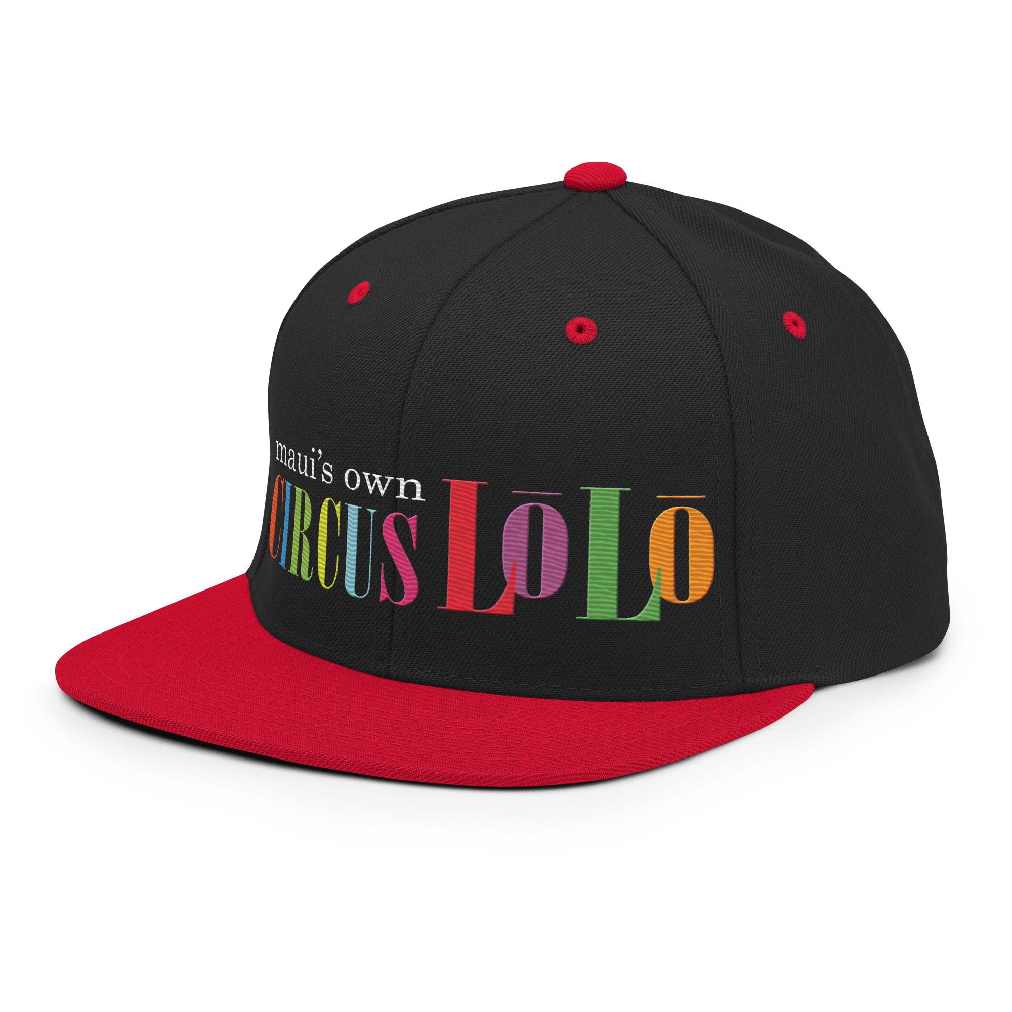 Embroidered Circus Lolo Lolo Snapback Hat
